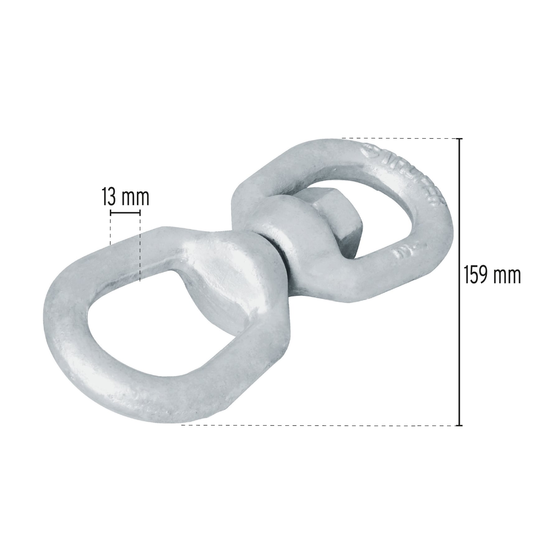 Destorcedor forjado de 1/2", Fiero