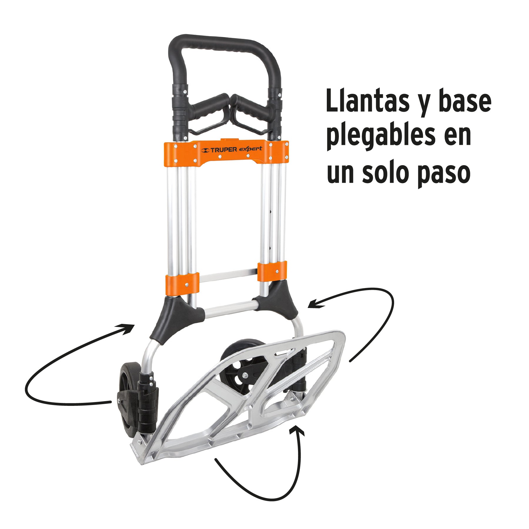 Diablo de carga, plegable, 200 kg, aluminio, Truper Expert