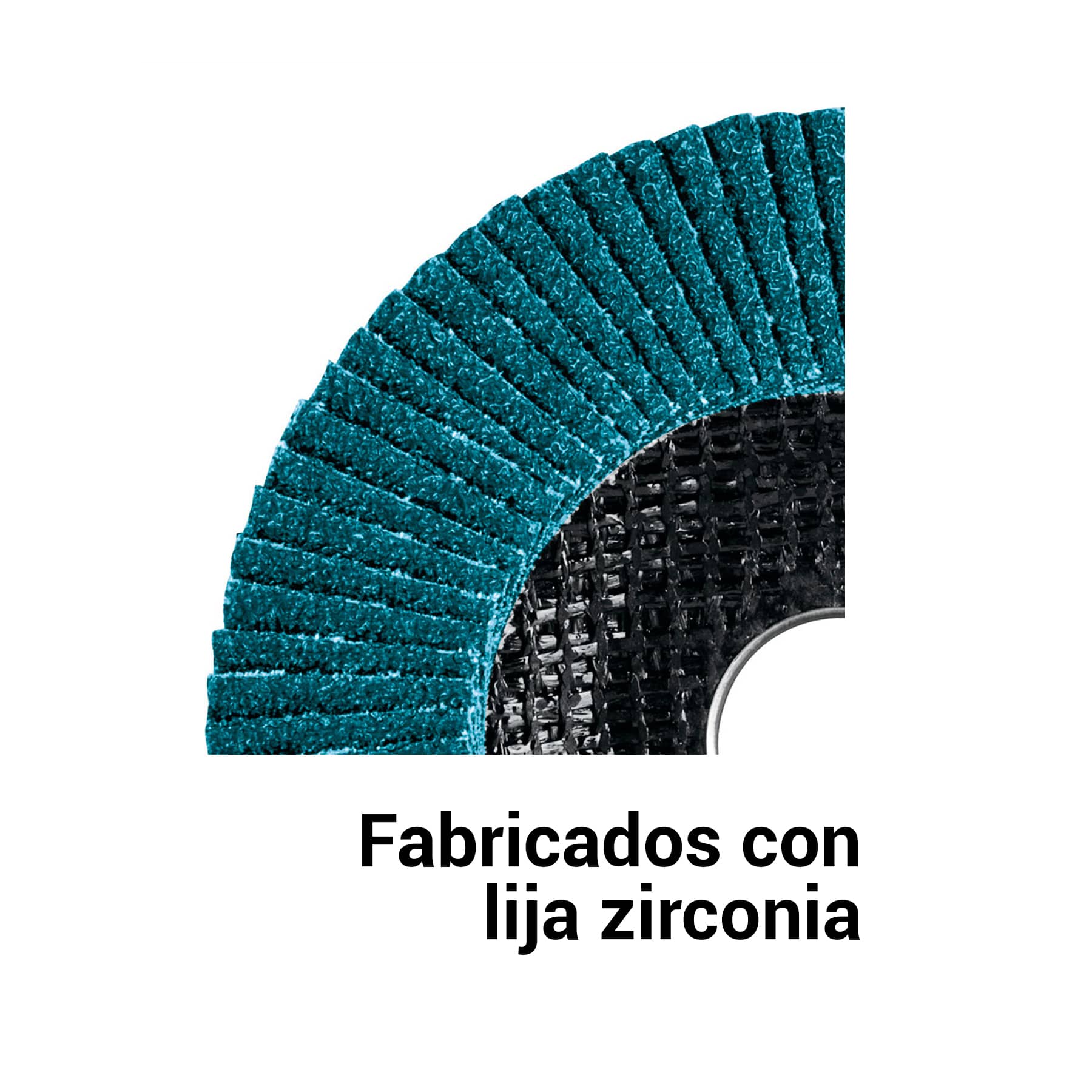 Disco laminado 4-1/2", grano 60 centro 7/8", fibra, Pretul