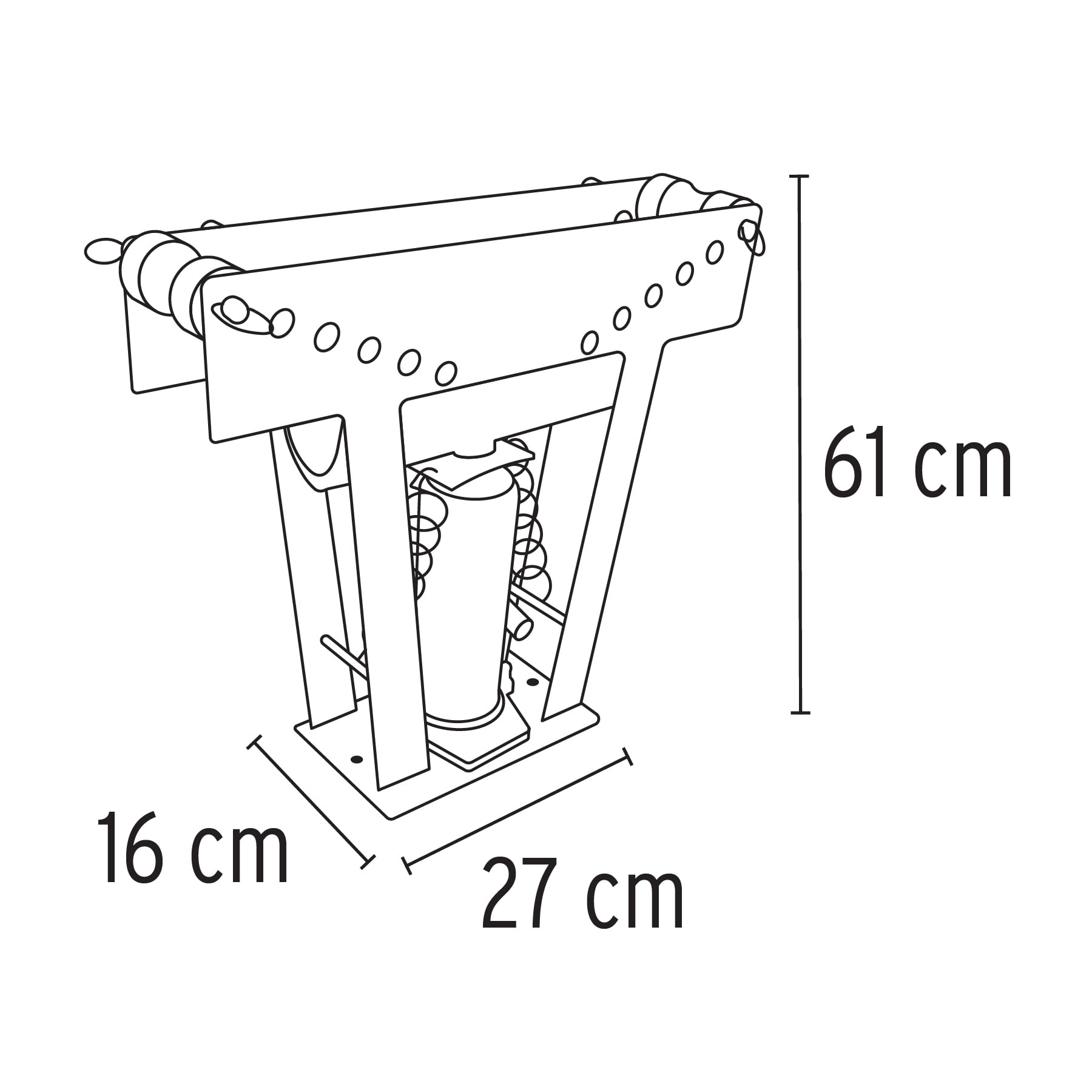 Doblador hidráulico para tubo, 12 ton, Truper