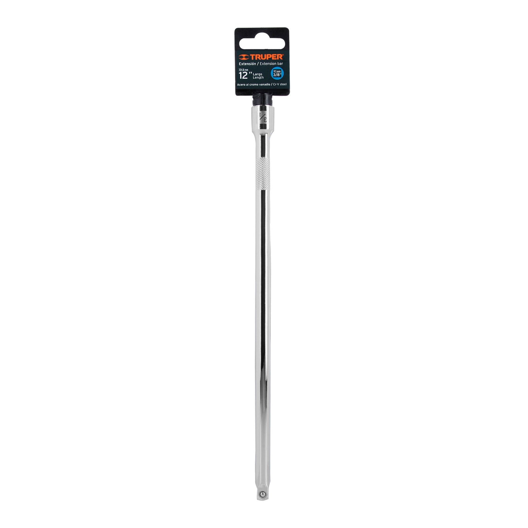 Extensión de 12" para matraca, cuadro 3/8", Truper