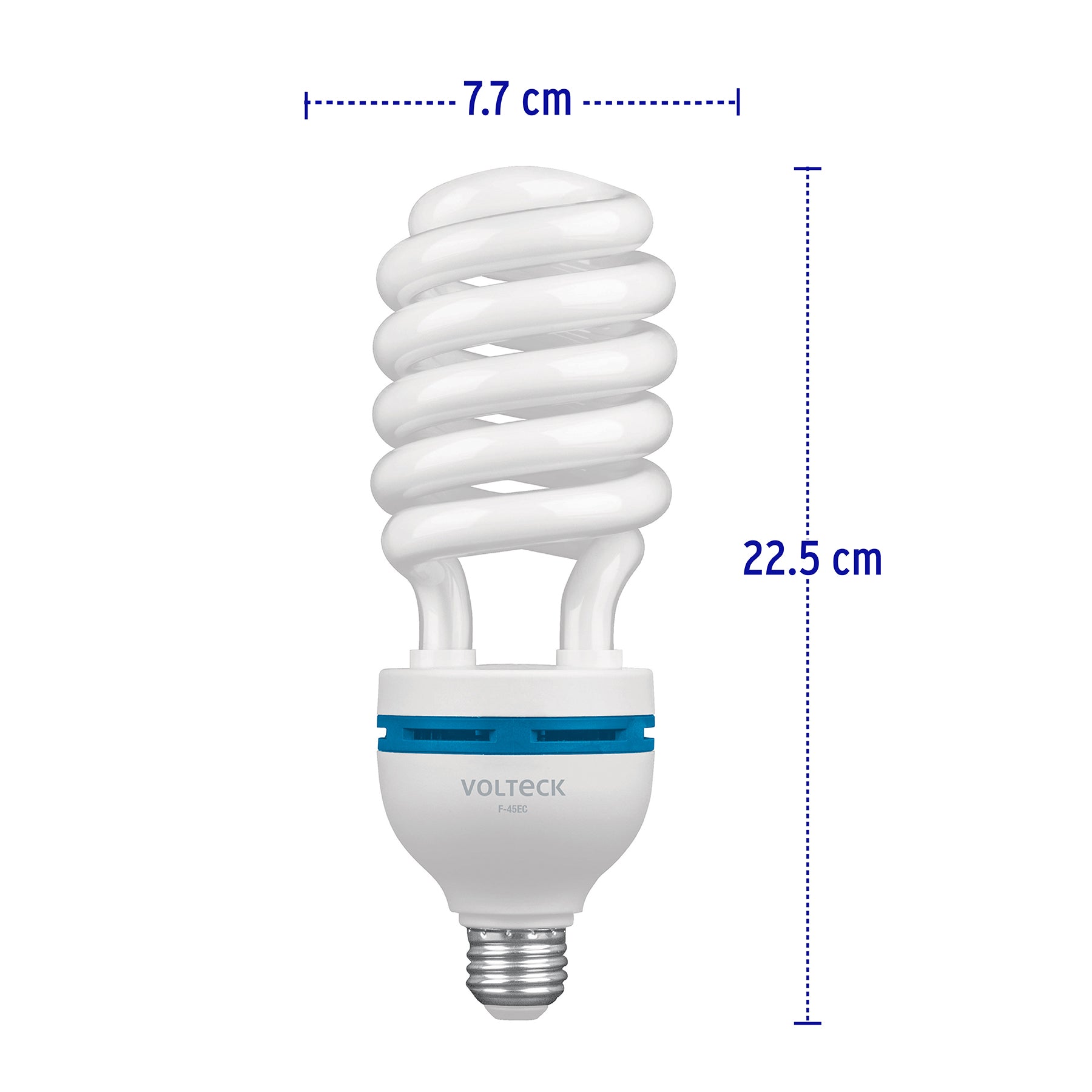 Lámpara espiral T5 45 W alta potencia luz de día, caja