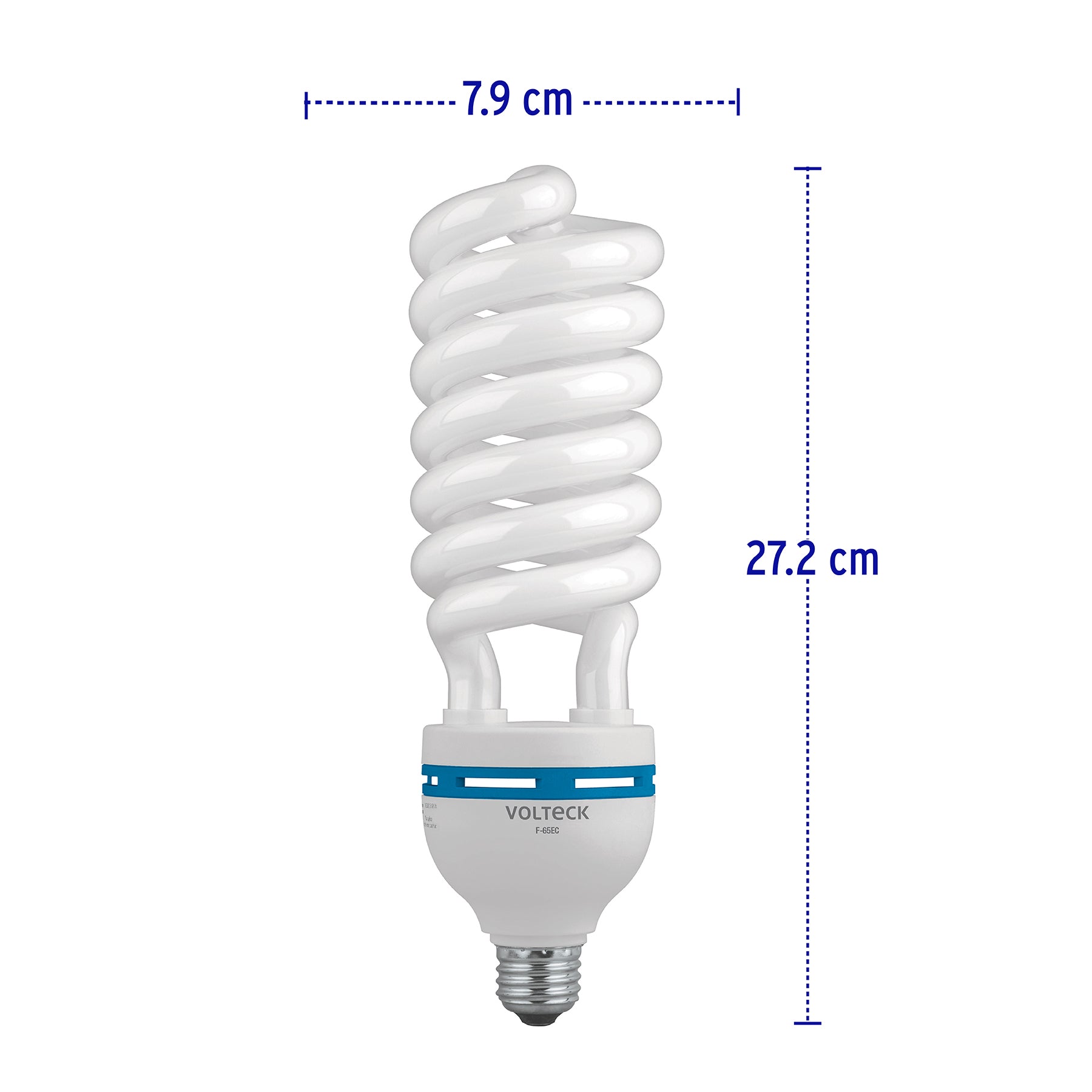 Lámpara espiral T5 65 W alta potencia luz de día, caja
