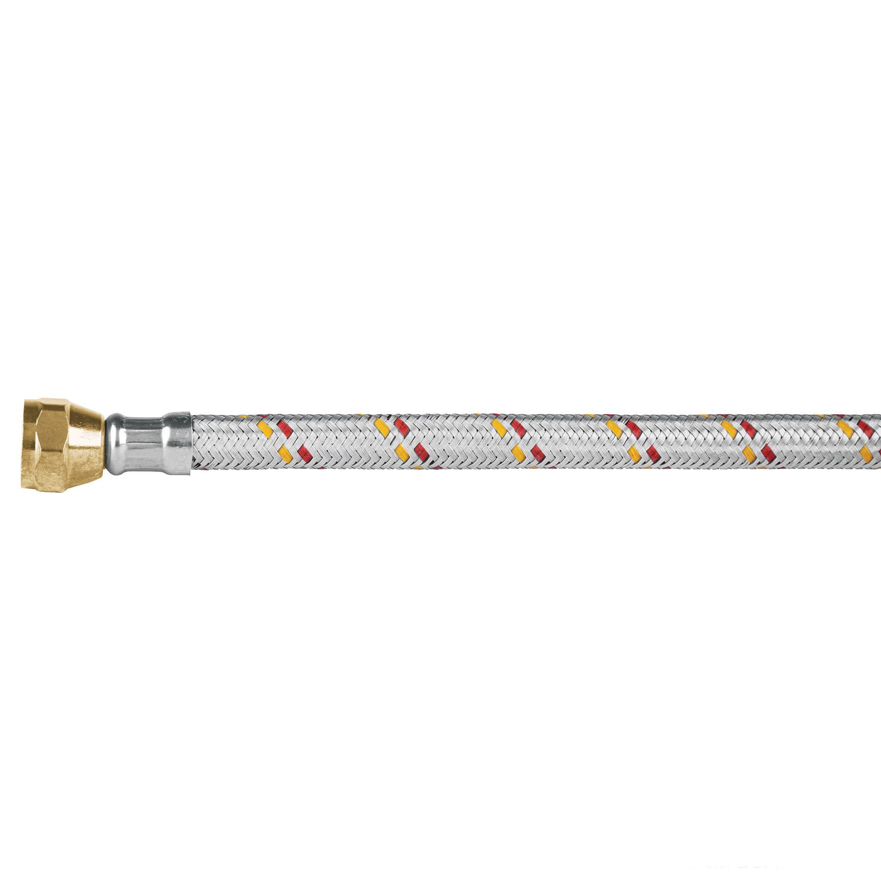 Manguera para gas, aluminio, 3/8", 200 cm, Foset Basic