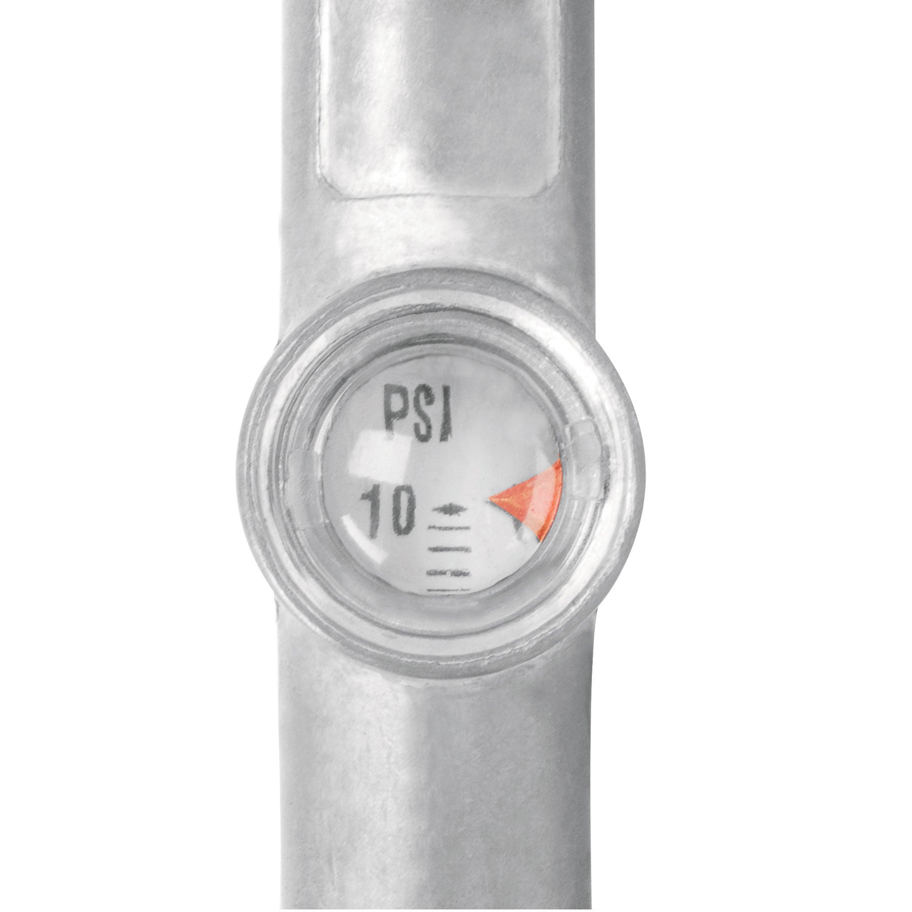 Inflador calibrador, cabeza doble, prof. 1/4" NPT, Truper