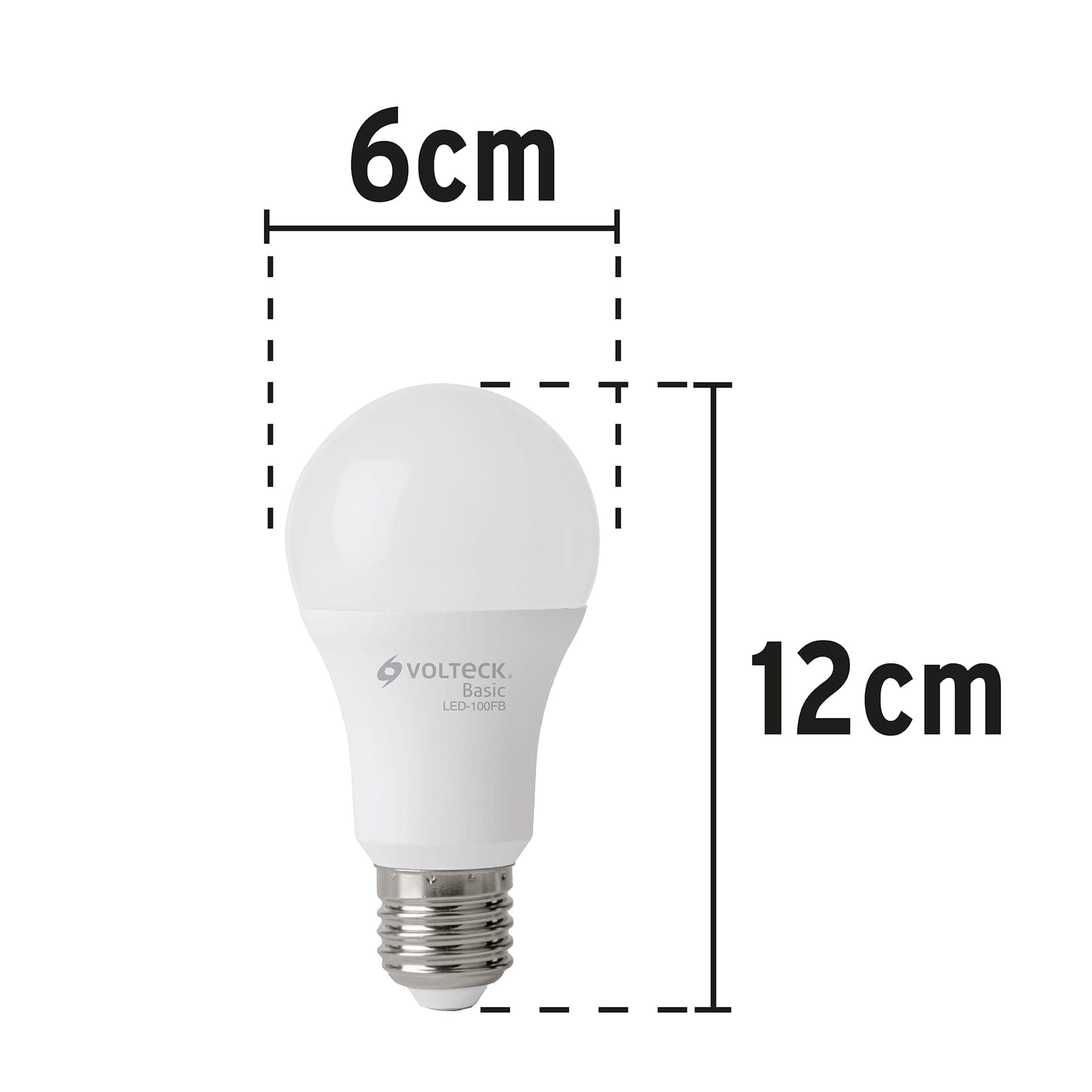 Lámpara LED A19 14 W (equiv. 75 W), luz de día, caja, Basic