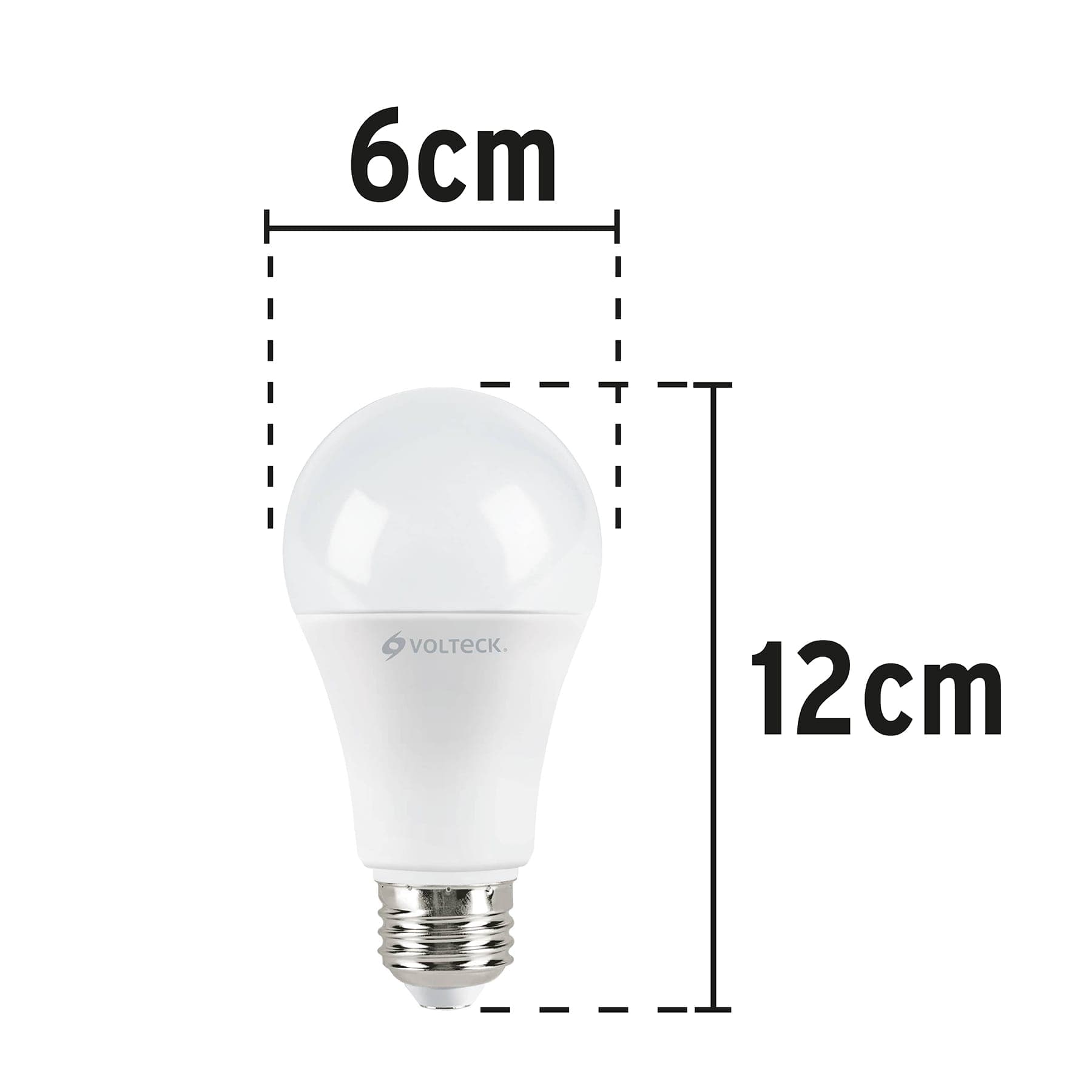 Lámpara LED A19 14 W (equiv. 100 W) luz de día, caja Volteck