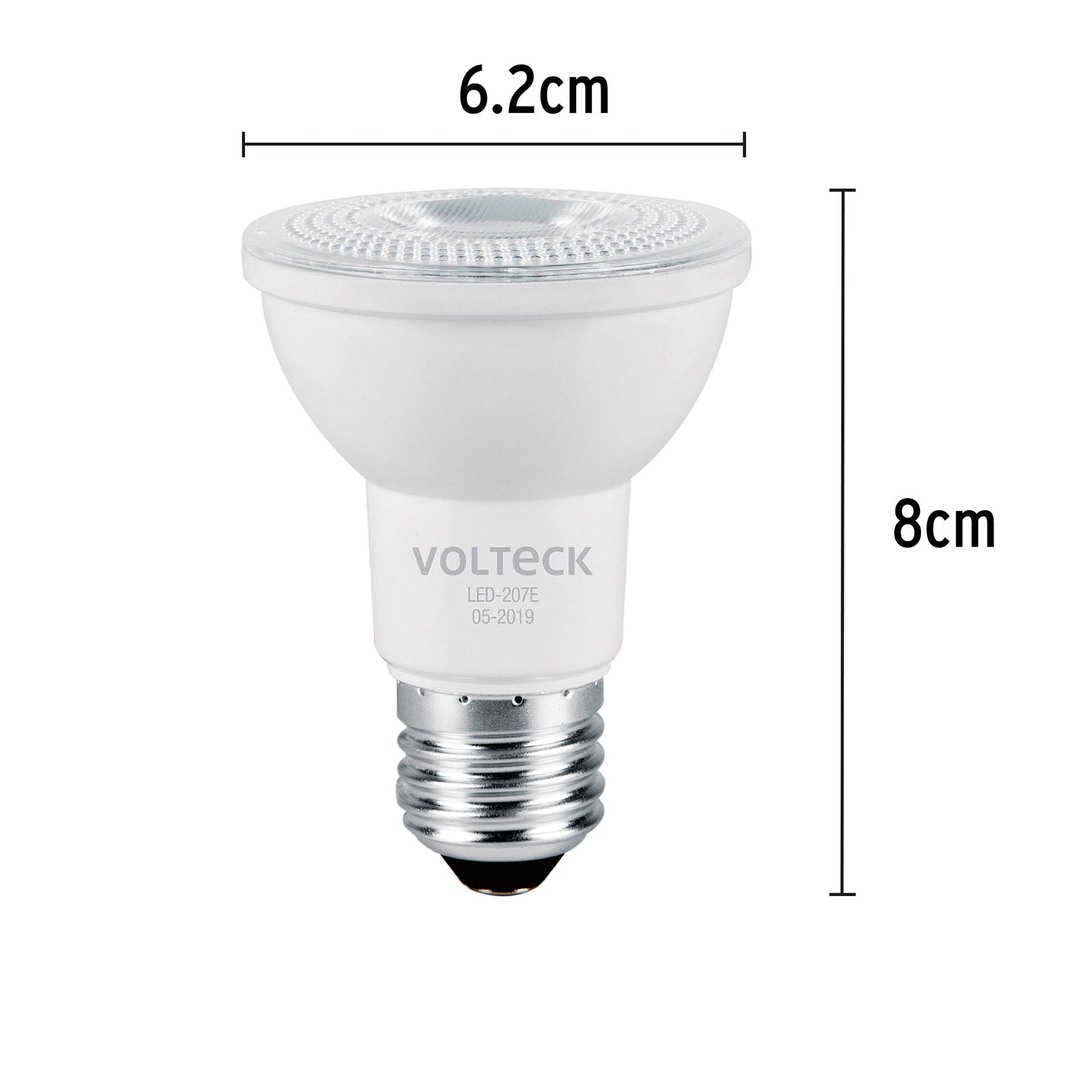 Lámpara de LED 6 W tipo PAR 20 luz de día, blíster, Volteck