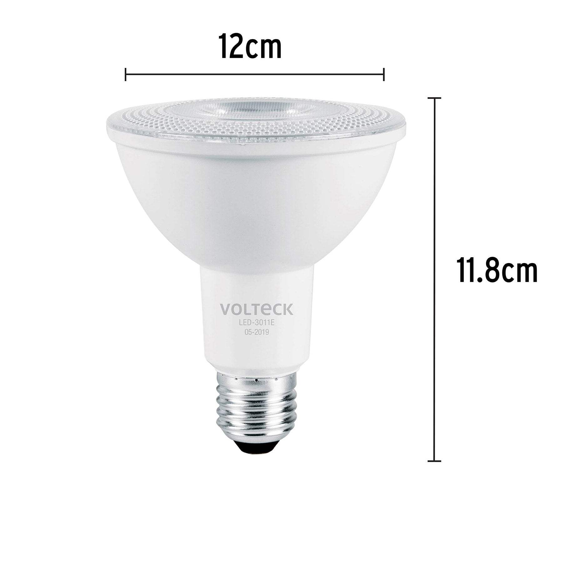 Lámpara de LED 14 W tipo PAR 38 luz cálida, blíster, Volteck