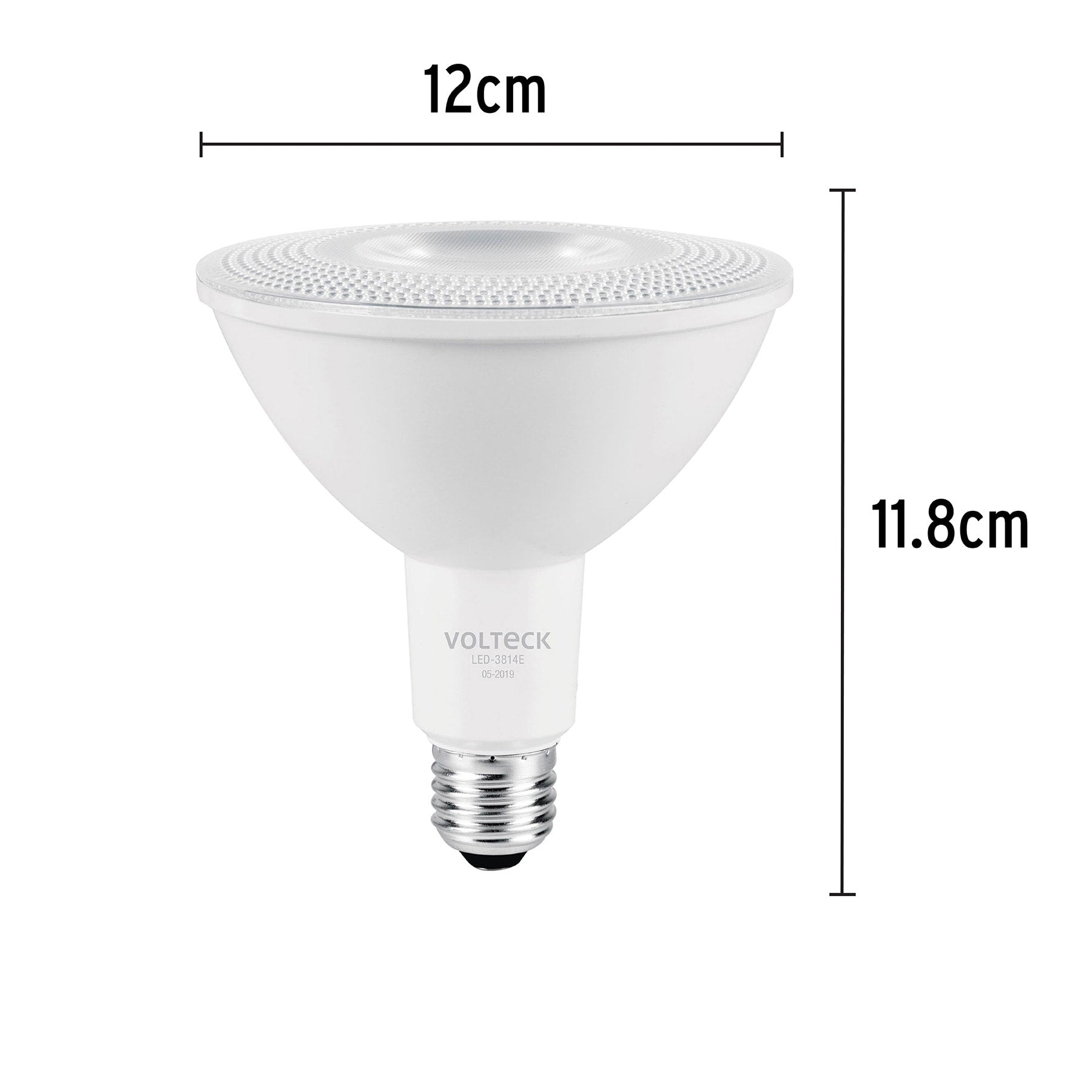 Lámpara de LED 14 W tipo PAR 38 luz de día, blíster, Volteck