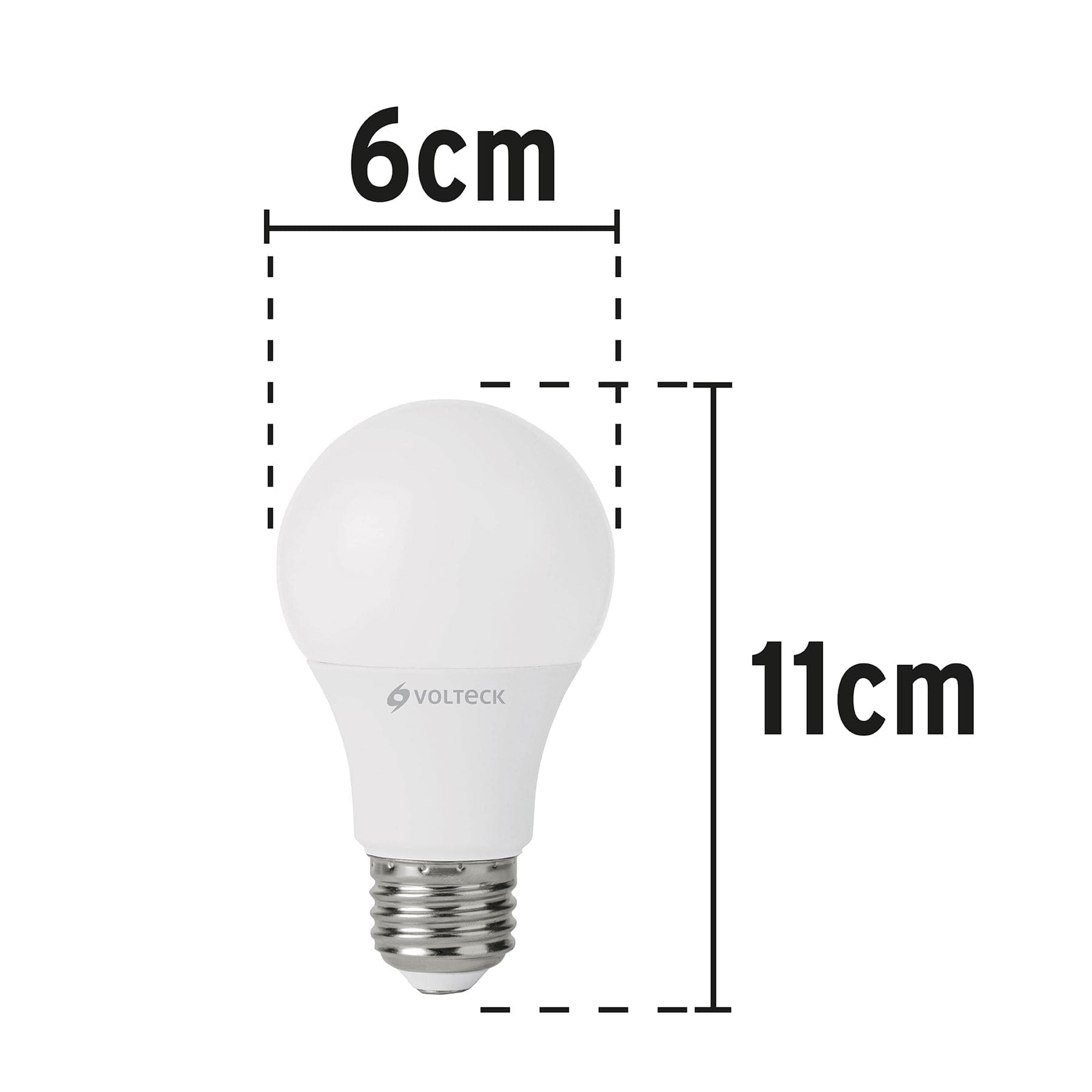 Lámpara de LED atenuable tipo bulbo 9 W luz cálida, blíster