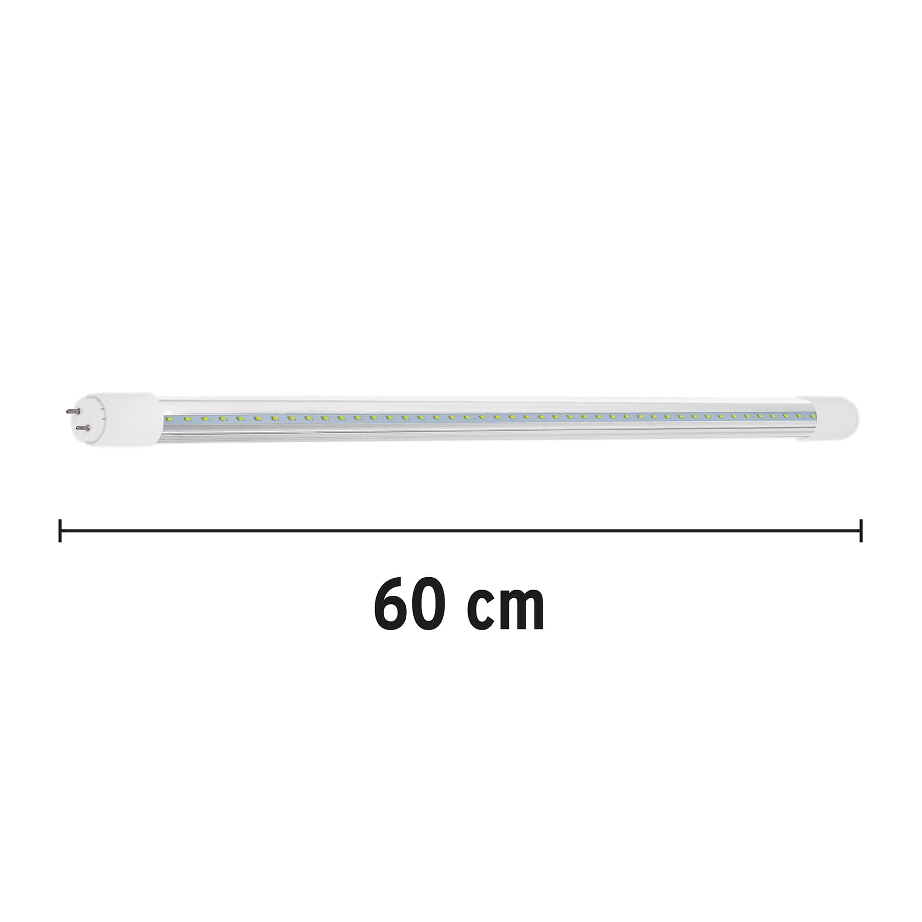 Tubo de LED T8 9 W base G13 pantalla de vidrio, Basic