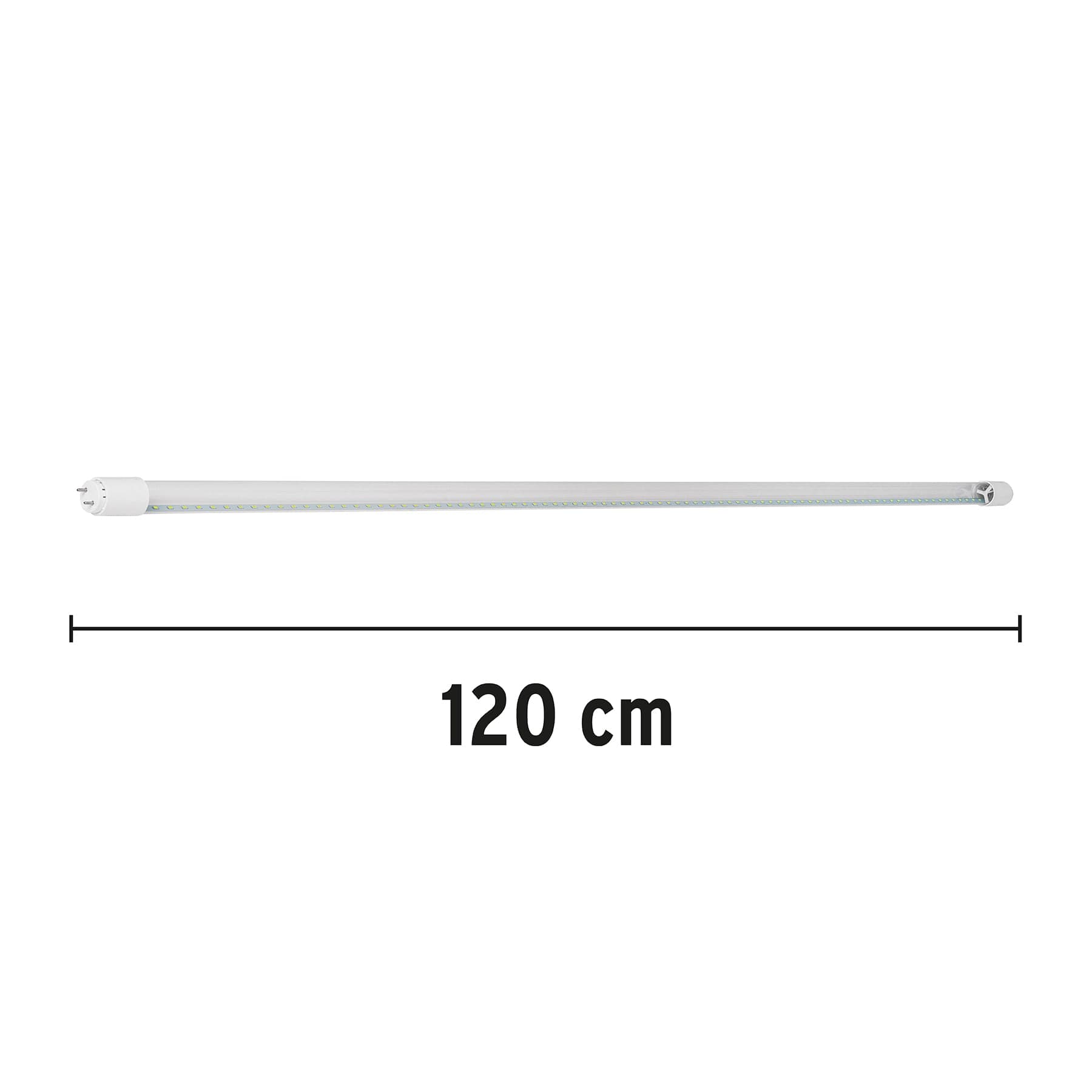 Tubo de LED T8 18 W base G13 pantalla de vidrio, Basic