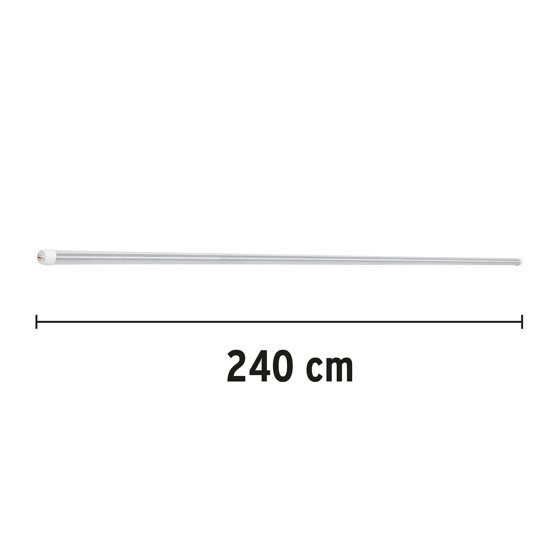 Tubo de LED T8 36 W base Fa8 pantalla policarbonato, Volteck