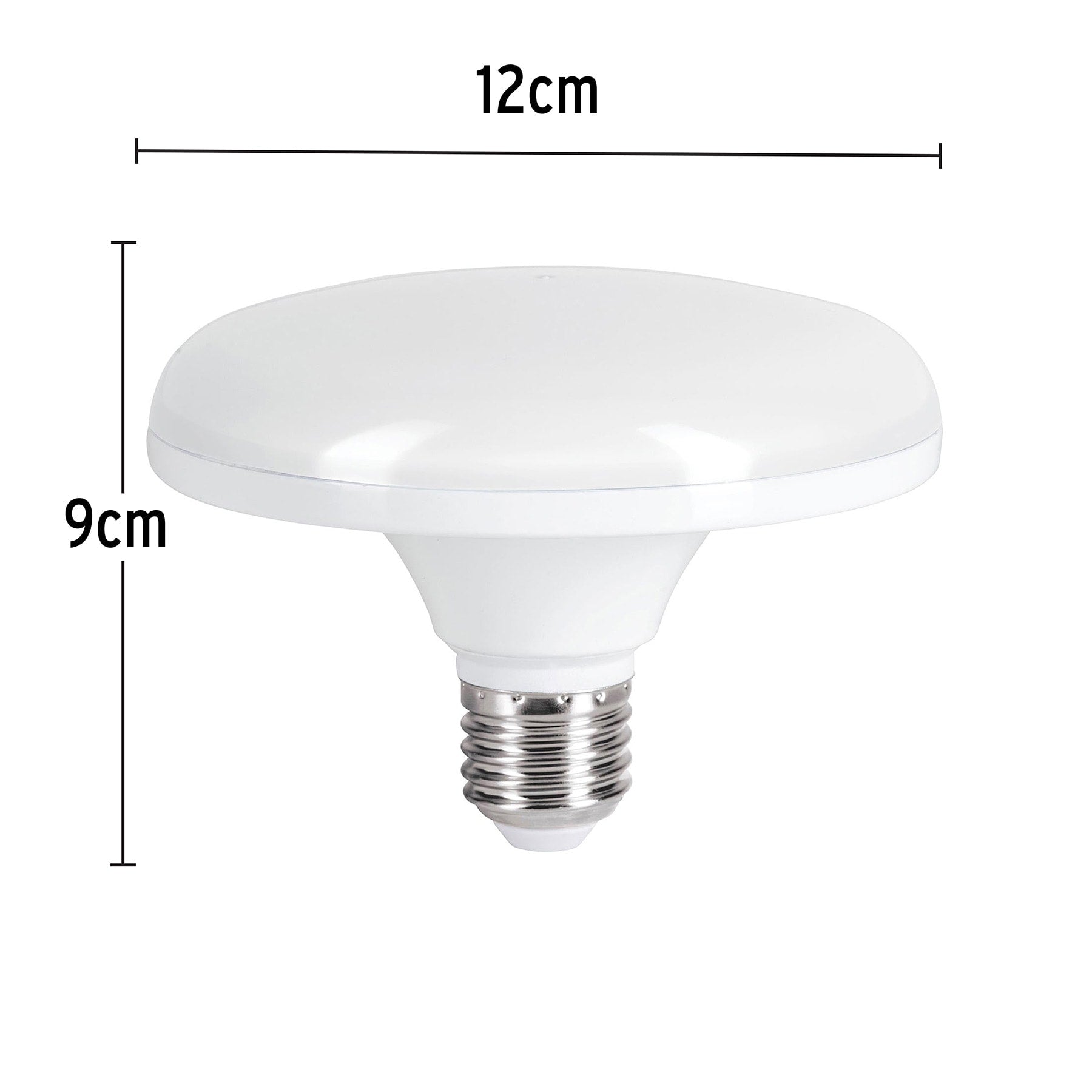 Lámpara LED tipo OVNI 12 W (equiv. 75 W), luz de día, caja