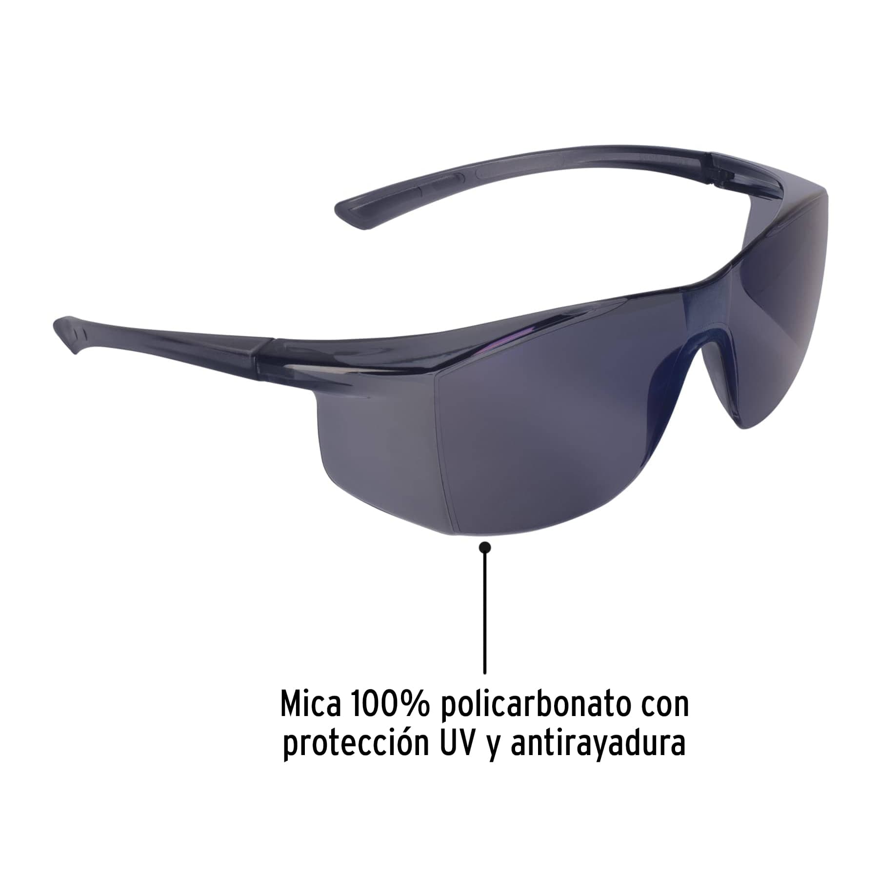 Lentes de seguridad espejo azul, Truper Ultralite