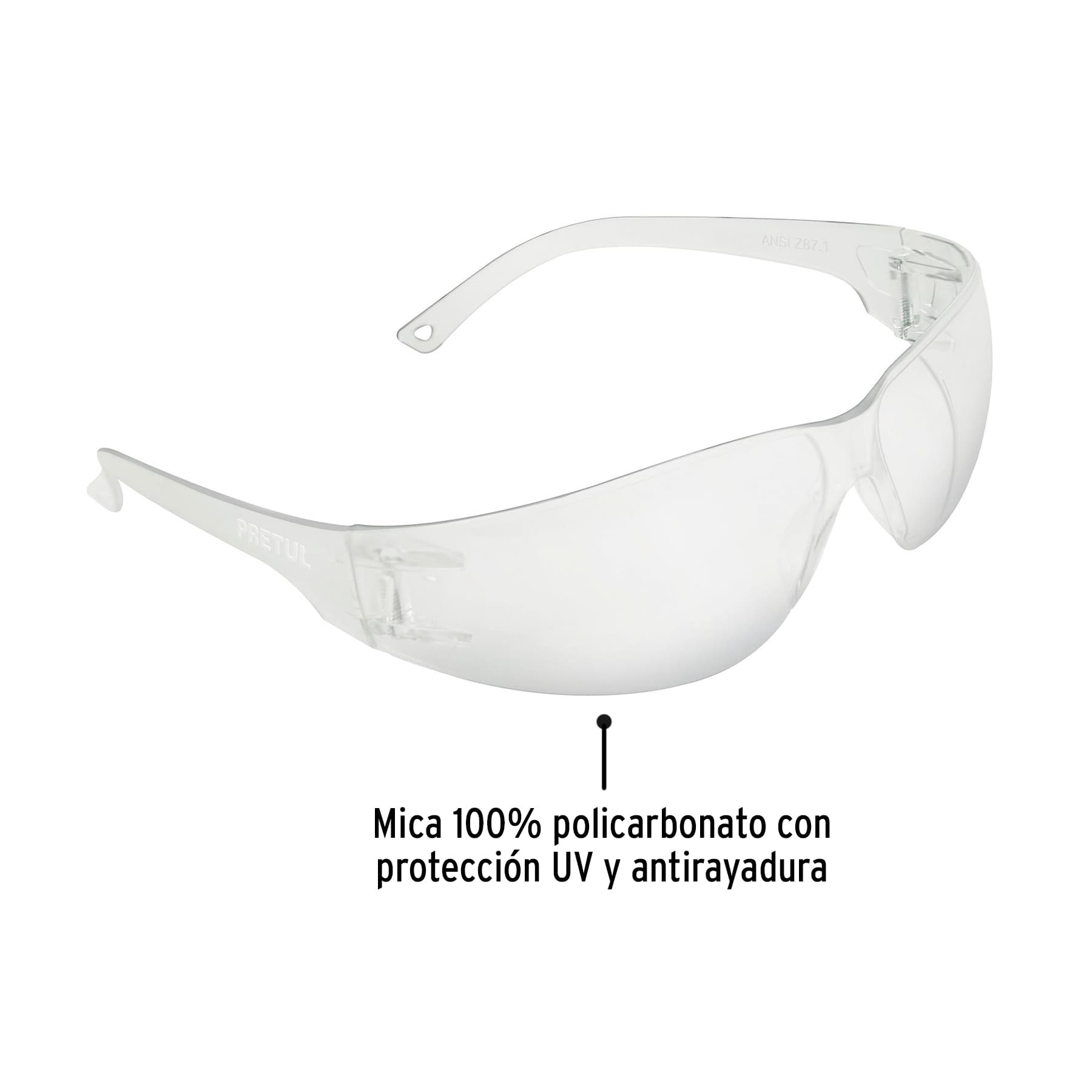 Lentes de seguridad transparentes, Pretul Lite
