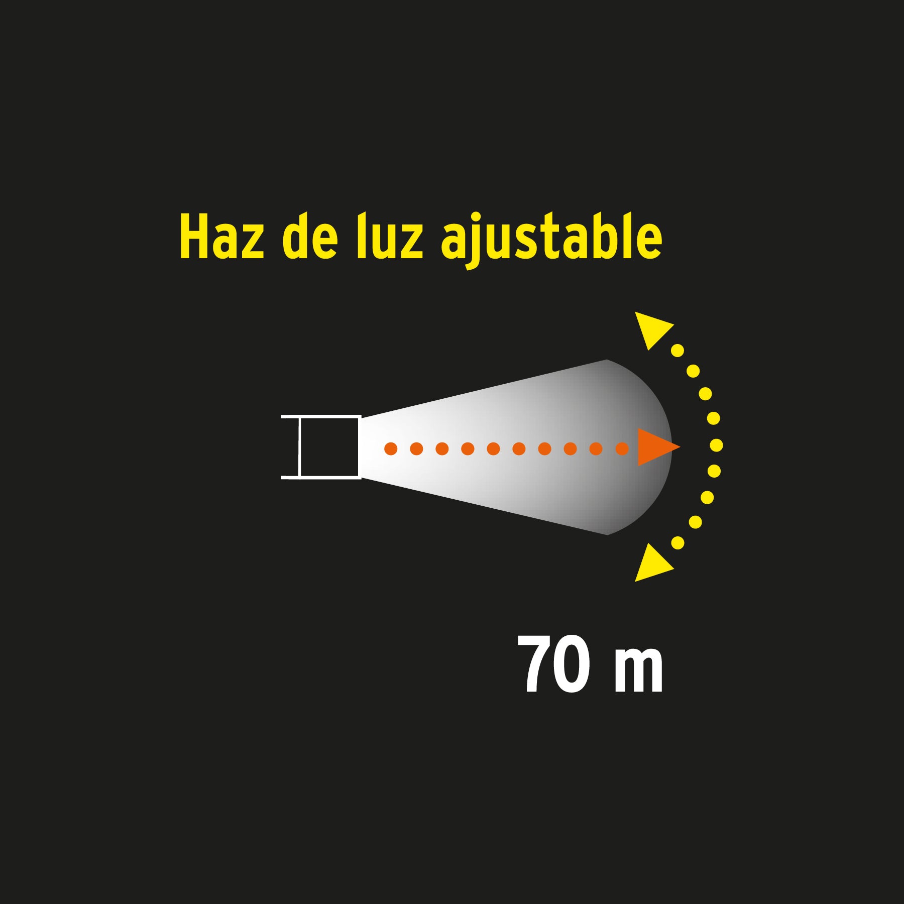 Linterna LED recargable, de aluminio, 340 lm, Truper