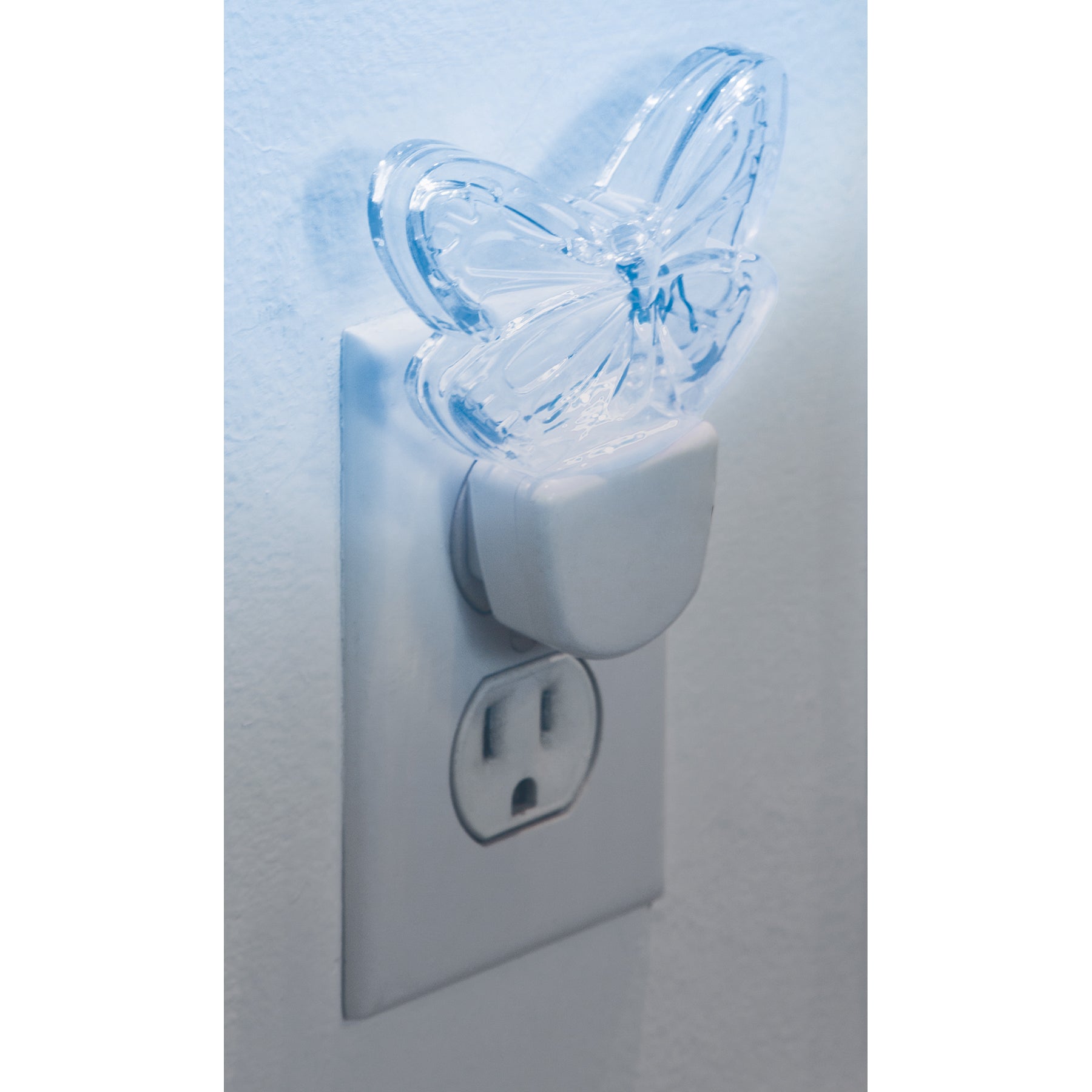 Luz de noche de LED, mariposa, Volteck