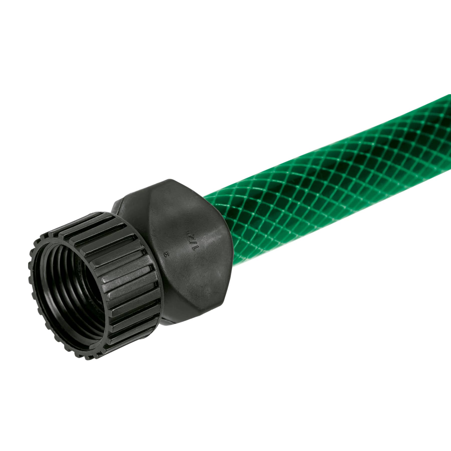 Manguera 1/2" reforzada 3 capas 15m conexiones plást, Pretul