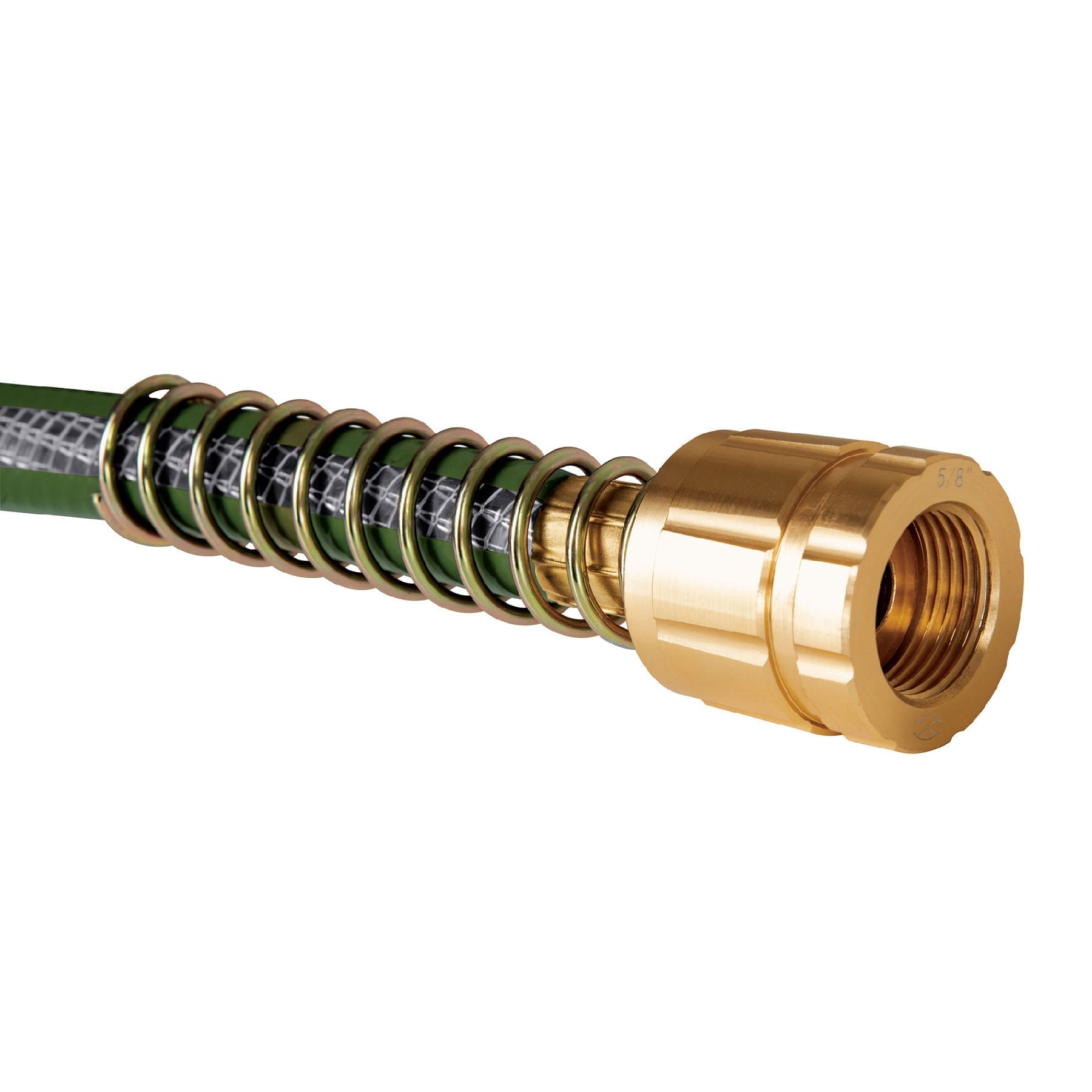 Manguera 5/8" anti-torceduras 6 capas 30m conexiones de metal