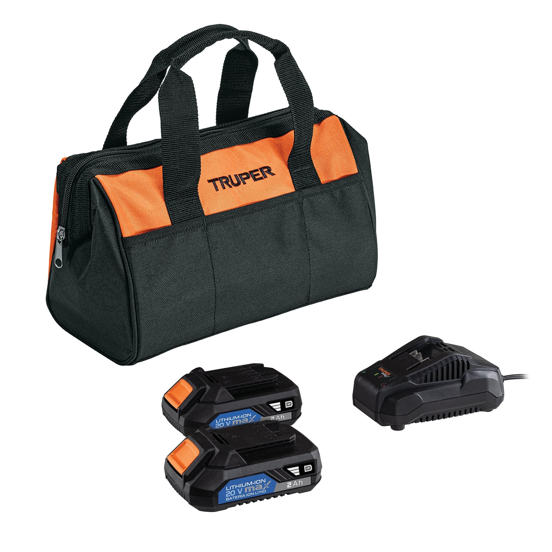 Destornillador de impacto inalámbrico, 20V, 2 baterías 2Ah, MAX