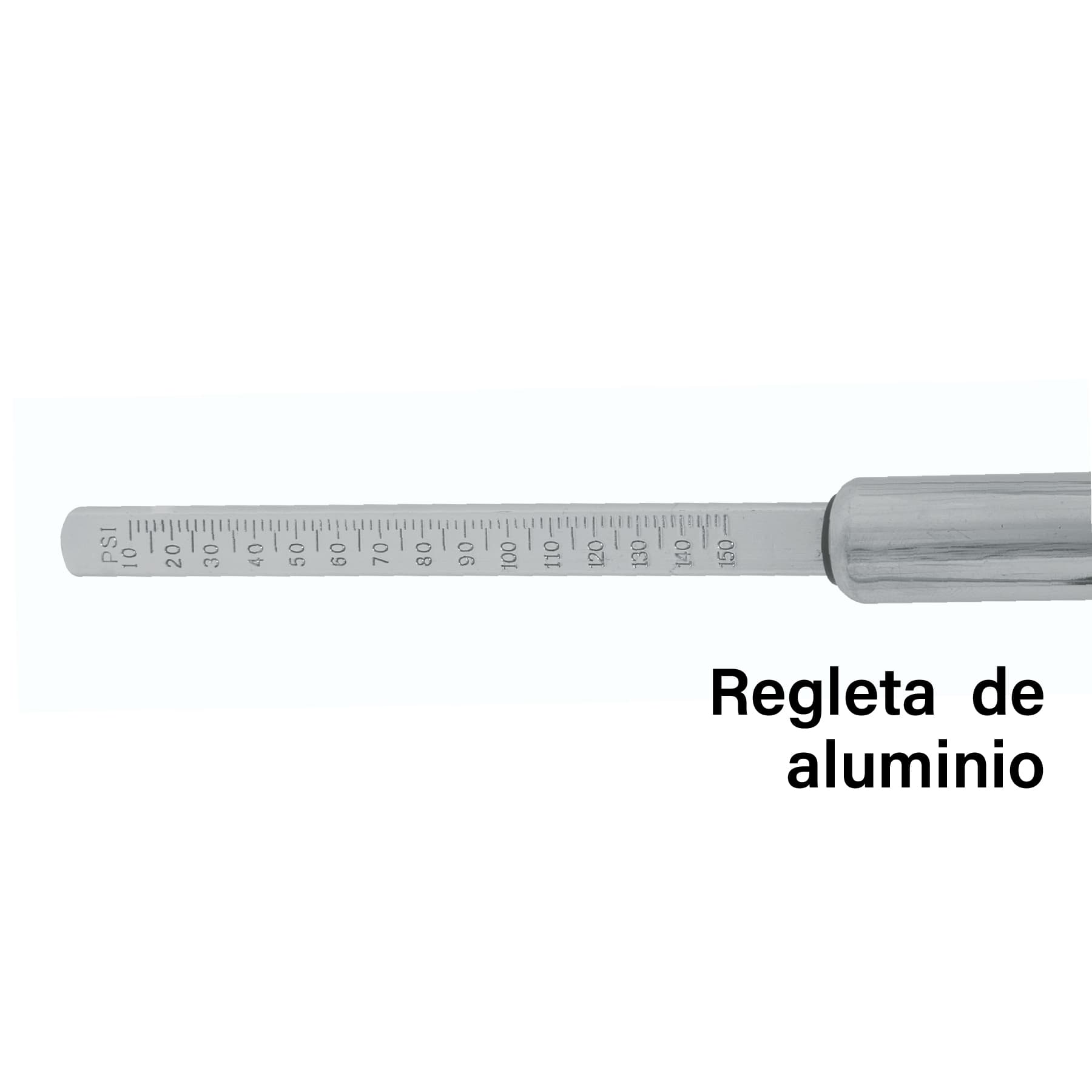 Calibrador de presión 200 psi cabeza doble, uso rudo, Truper
