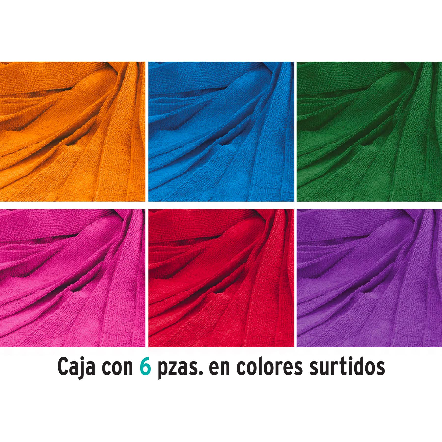 Trapeador de microfibra tipo toalla, bastón 120 cm, Klintek