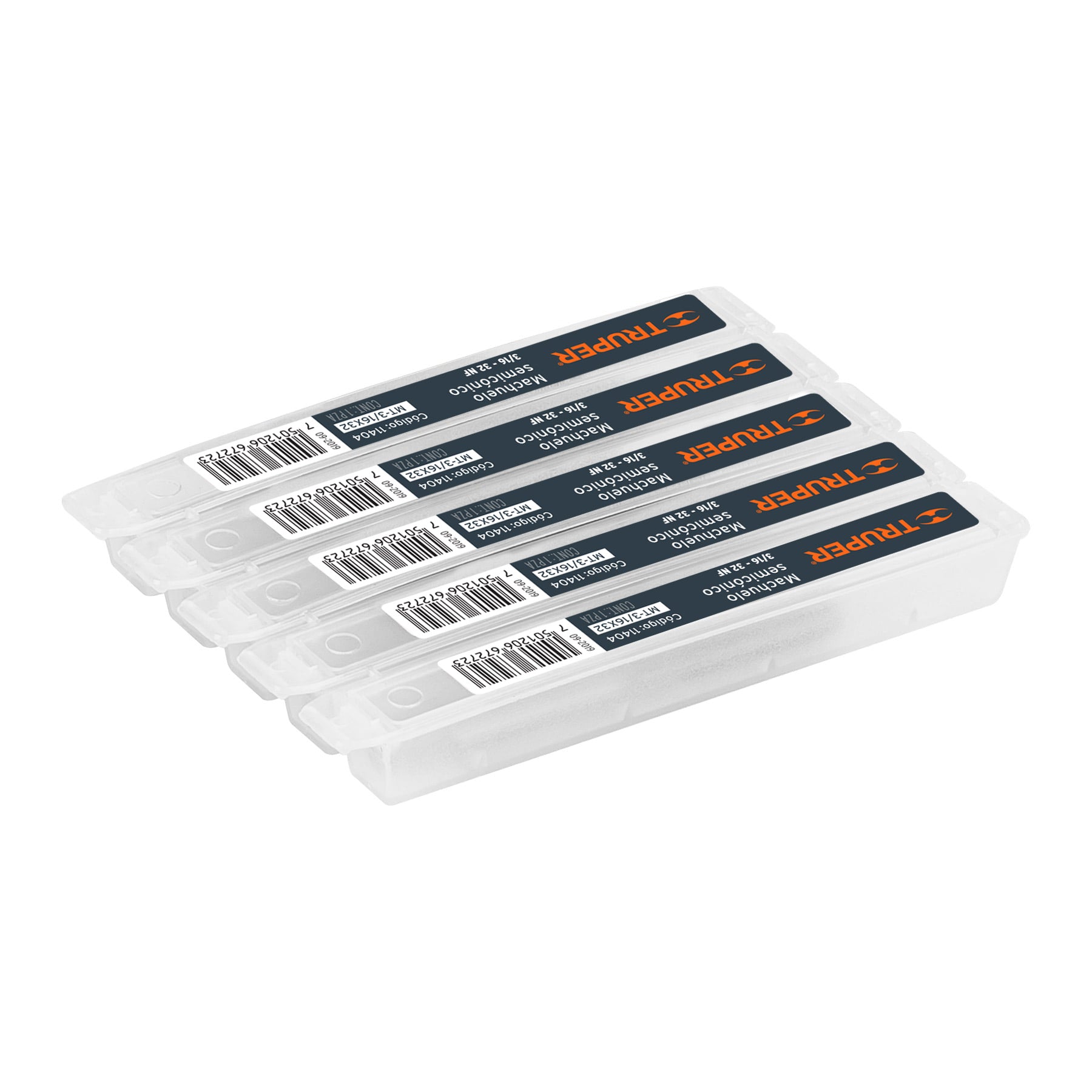 Machuelo semicónico 3/16" x 32 cuerda fina, Truper