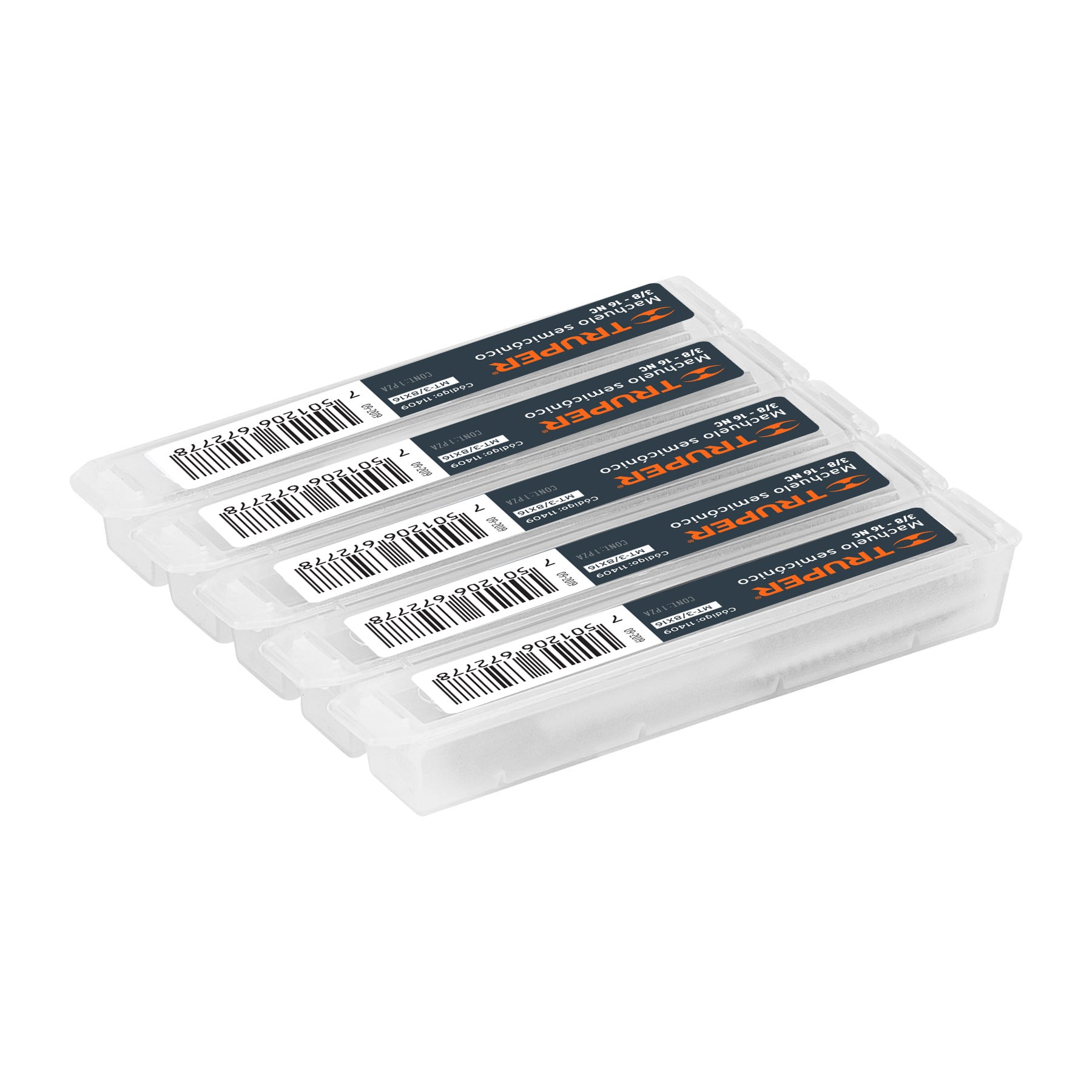 Machuelo semicónico 3/8" x 16 cuerda gruesa, Truper