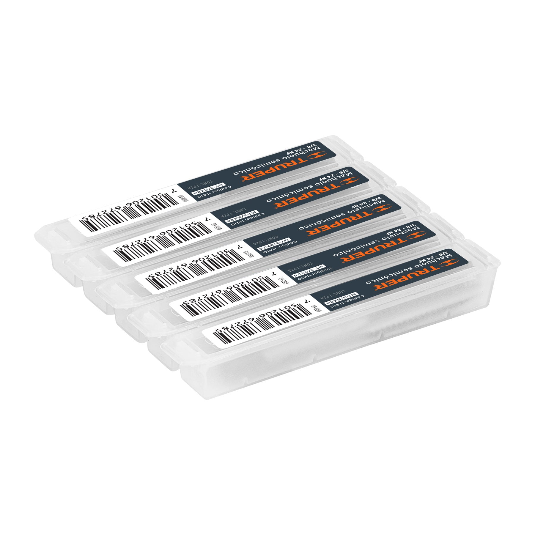 Machuelo semicónico 3/8"x 24 cuerda fina, Truper