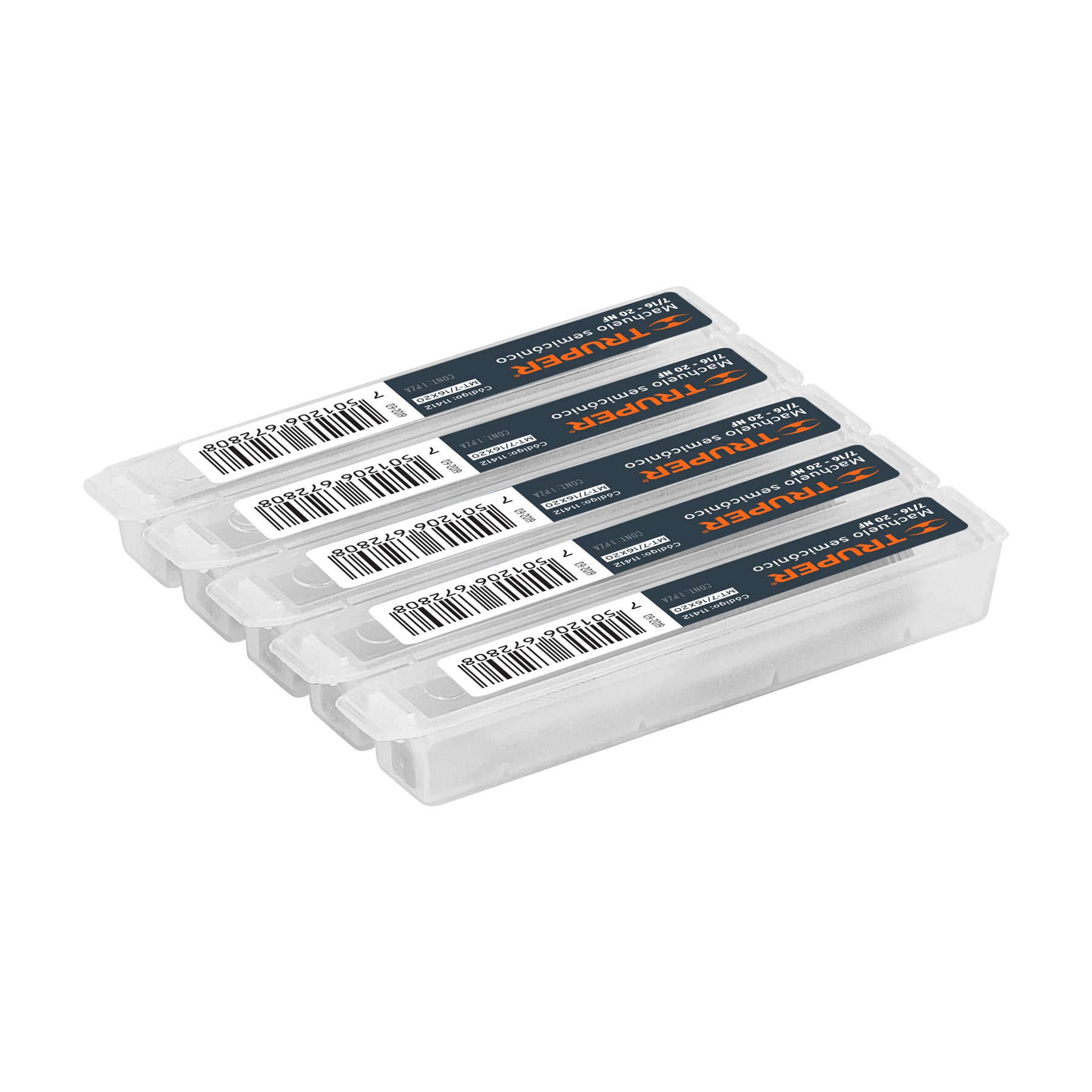 Machuelo semicónico 7/16" x 20 cuerda fina, Truper