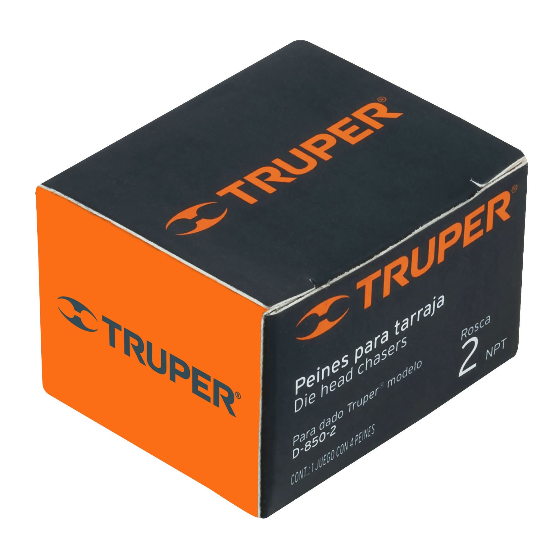 Juego de 4 peines 2" para tarrajas TA-850 y TA-851, Truper