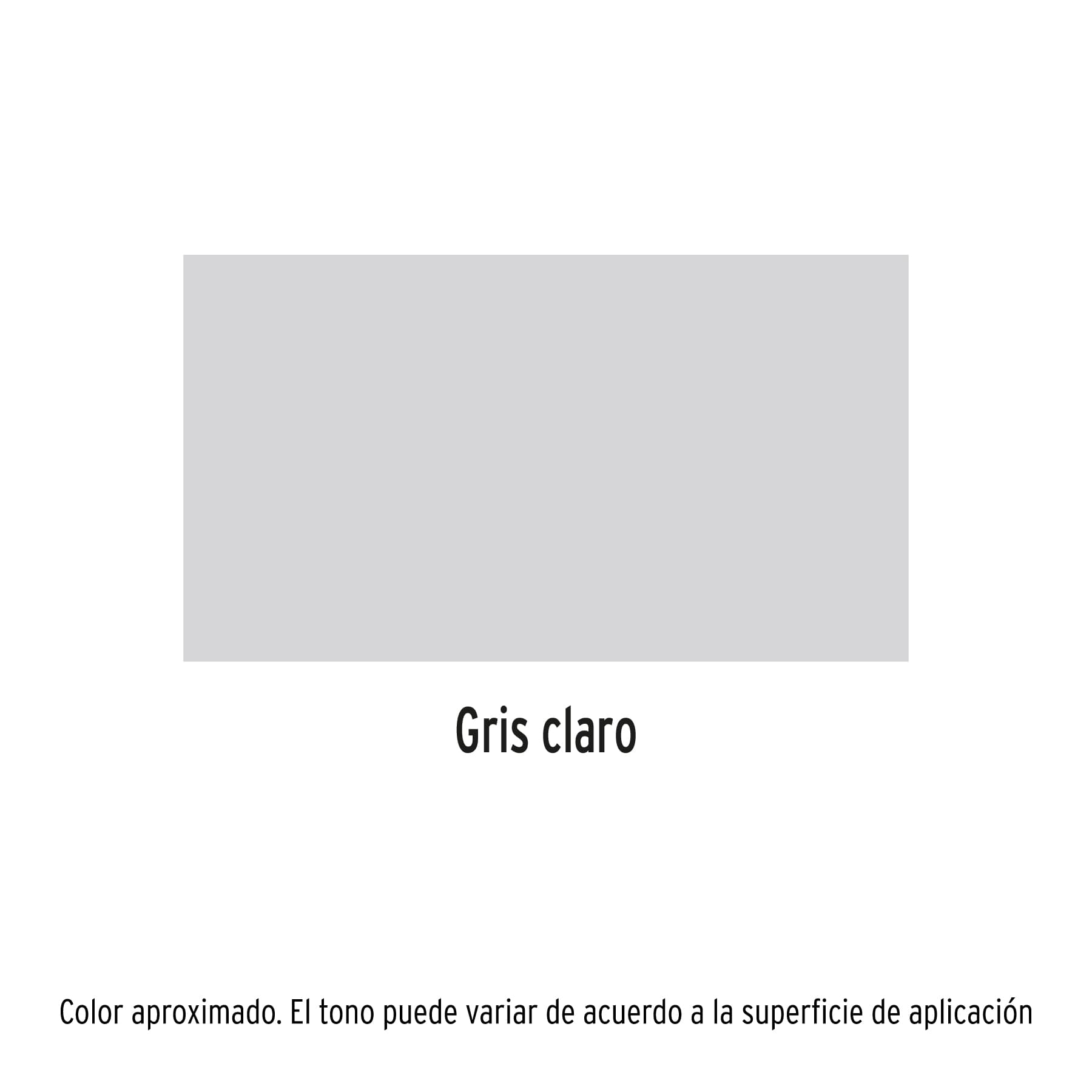 Pintura en aerosol, gris claro, bote esbelto, 400 ml
