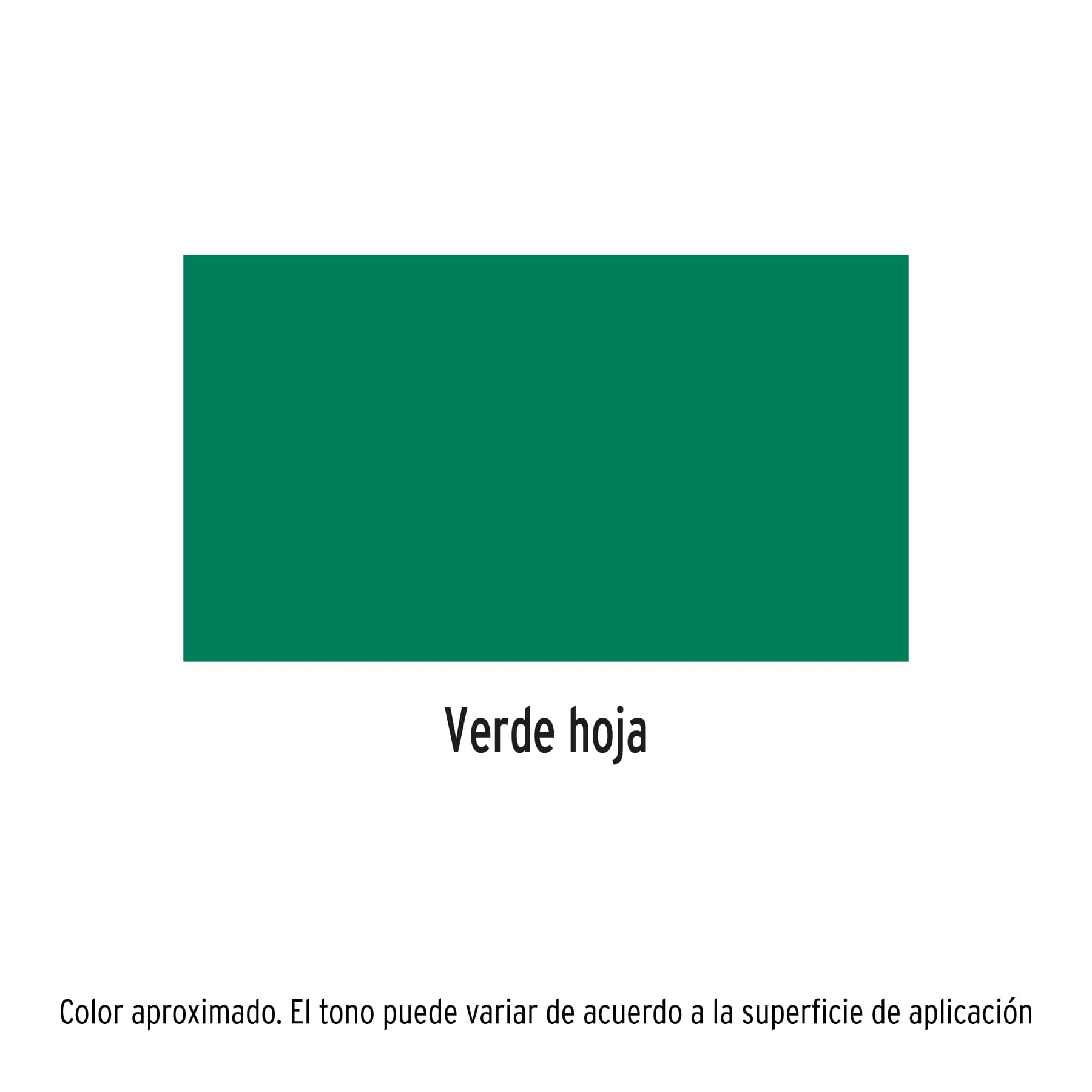 Pintura en aerosol, verde hoja, bote esbelto, 400 ml