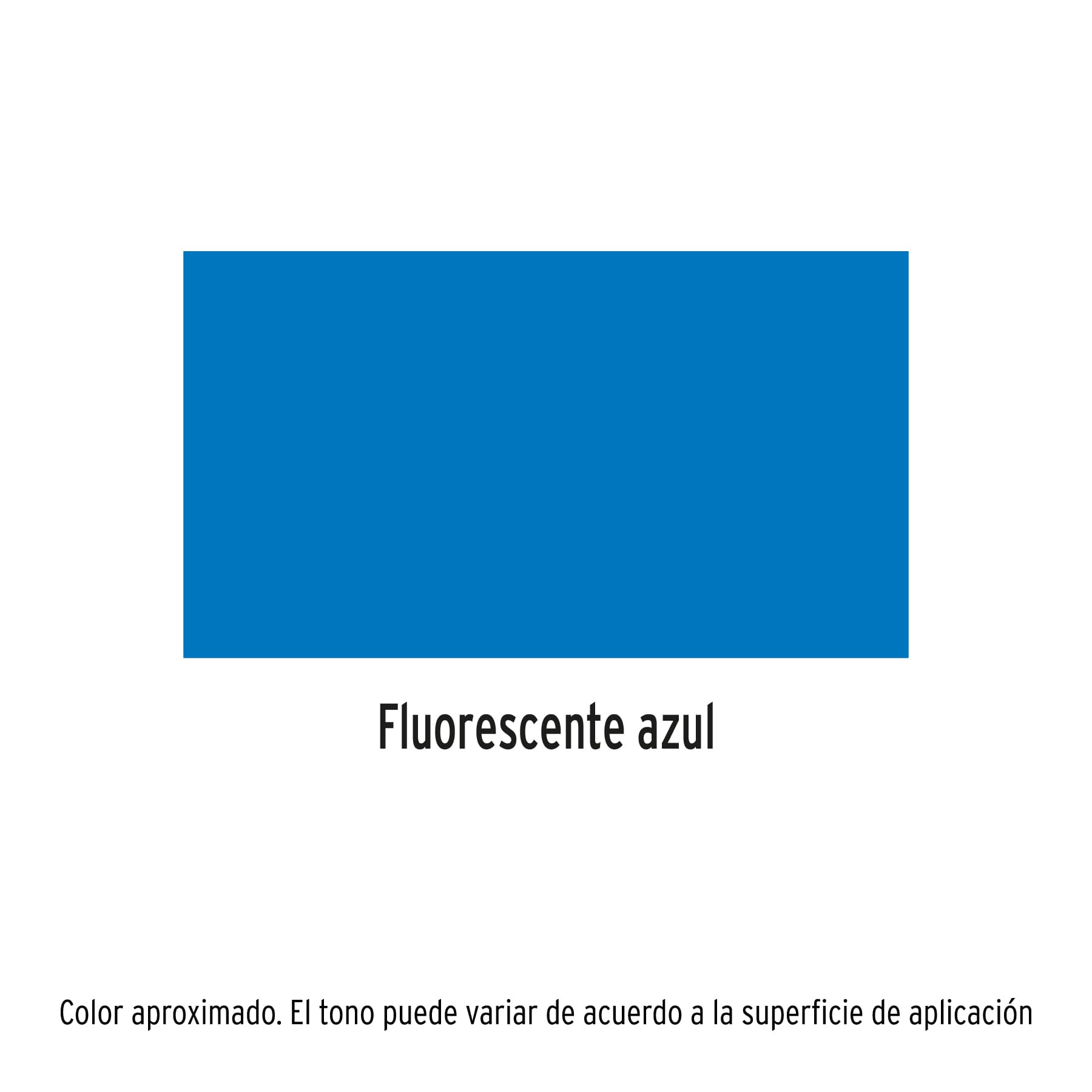 Pintura en aerosol, azul neón, bote esbelto, 400 ml