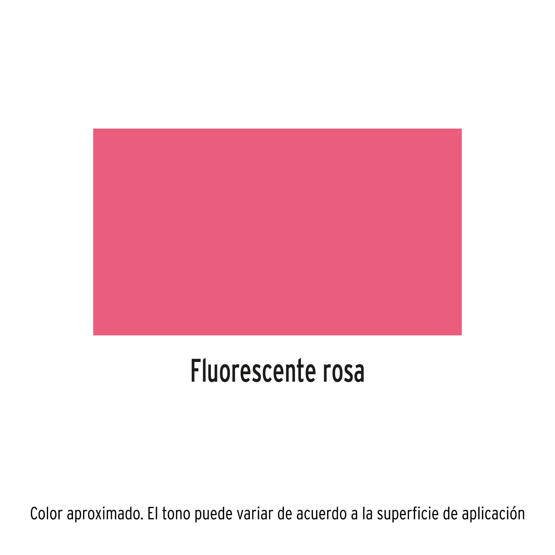 Pintura en aerosol, rosa neón, bote esbelto, 400 ml