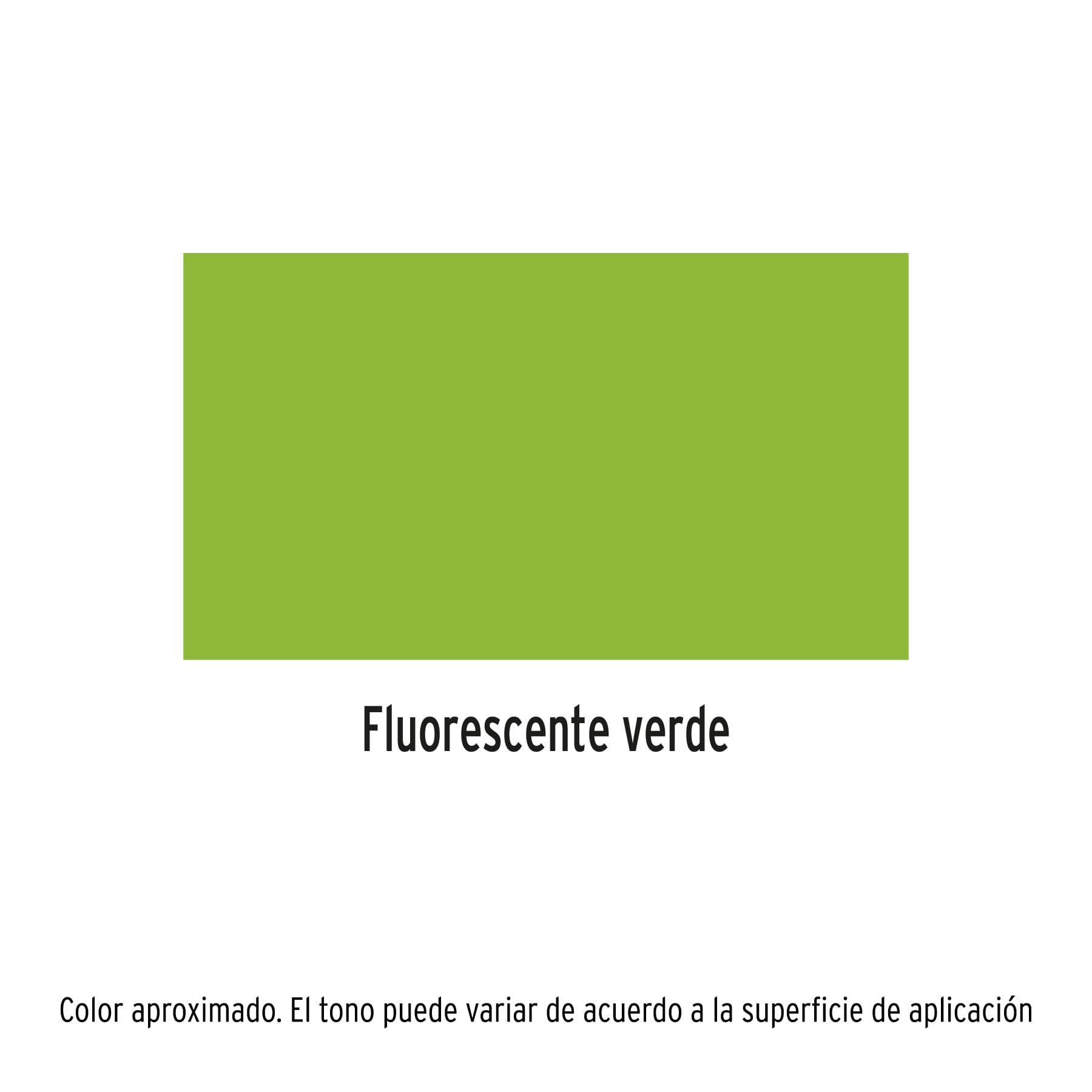 Pintura en aerosol, verde neón, bote esbelto, 400 ml
