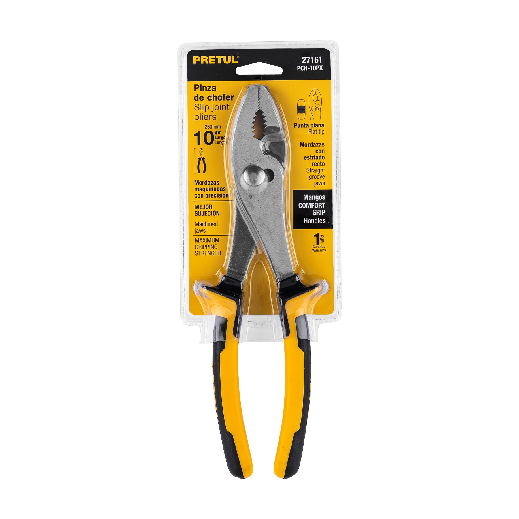 Pinza de chofer 10", mango comfort grip, Pretul