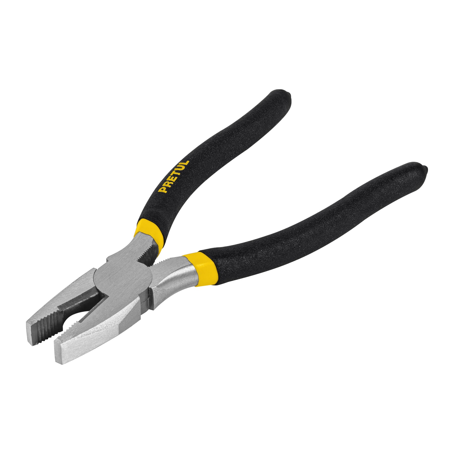 Pinza para electricista 7" mango de PVC, Pretul