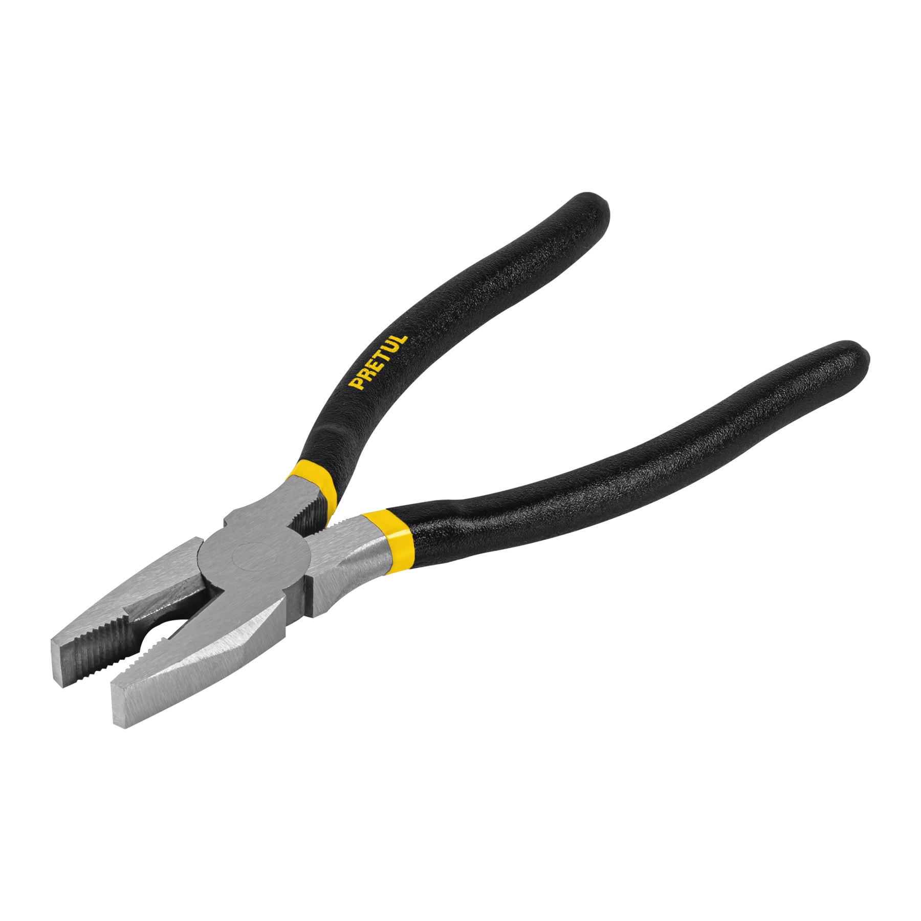 Pinza para electricista 8" mango de PVC, Pretul