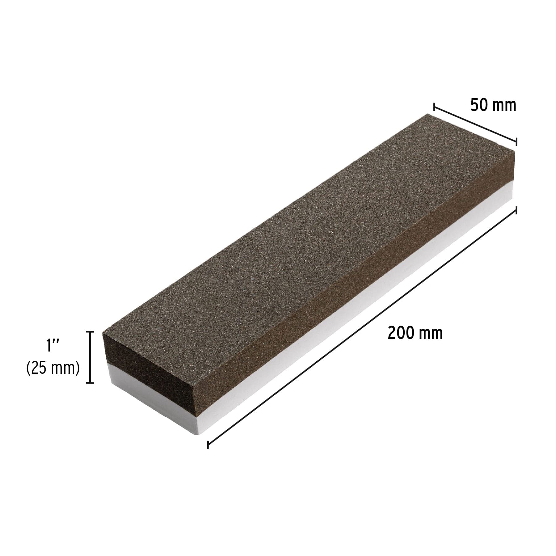 Piedra para asentar 200 mm, doble grano 150 y 240, Truper