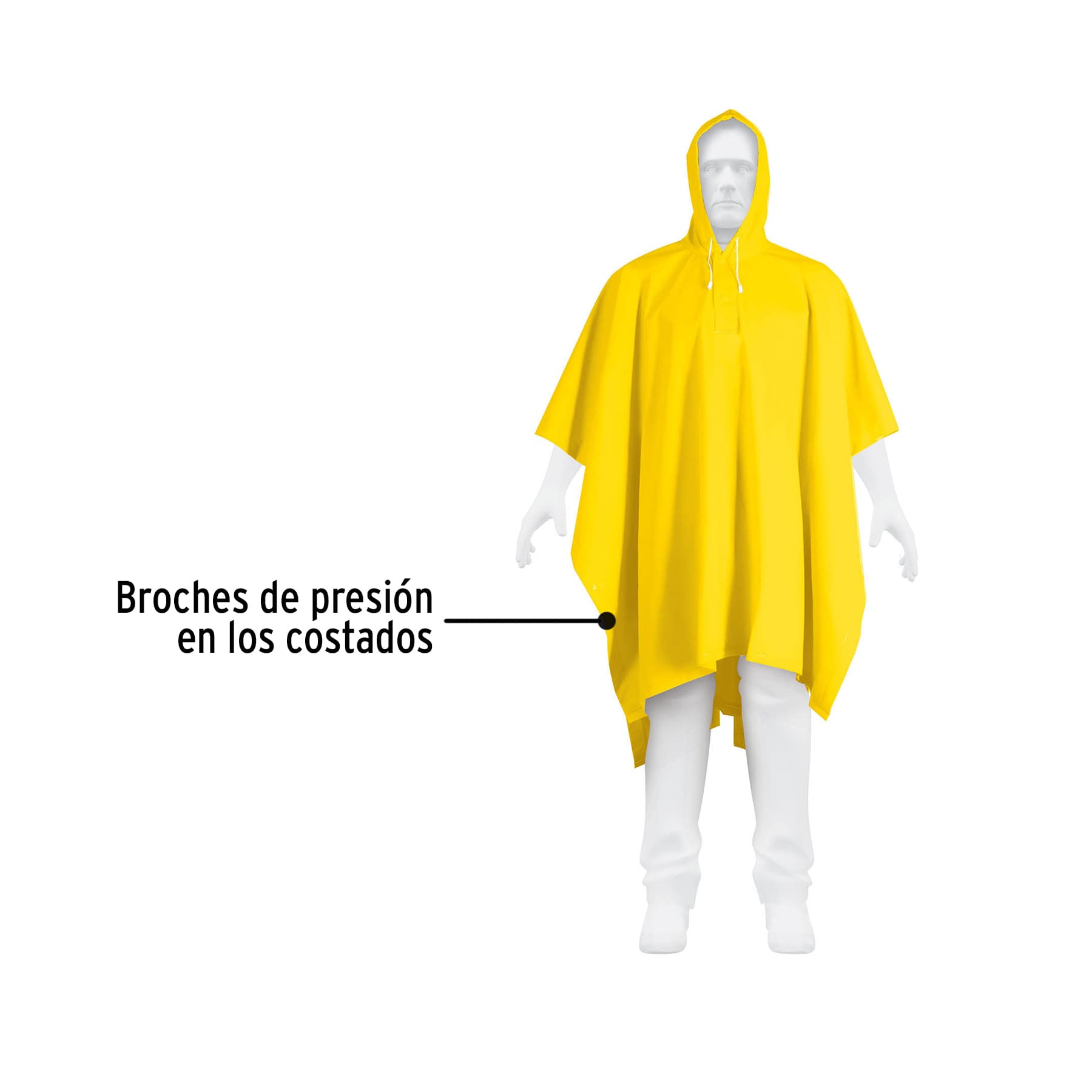 Poncho o capamanga doble capa, Truper Expert