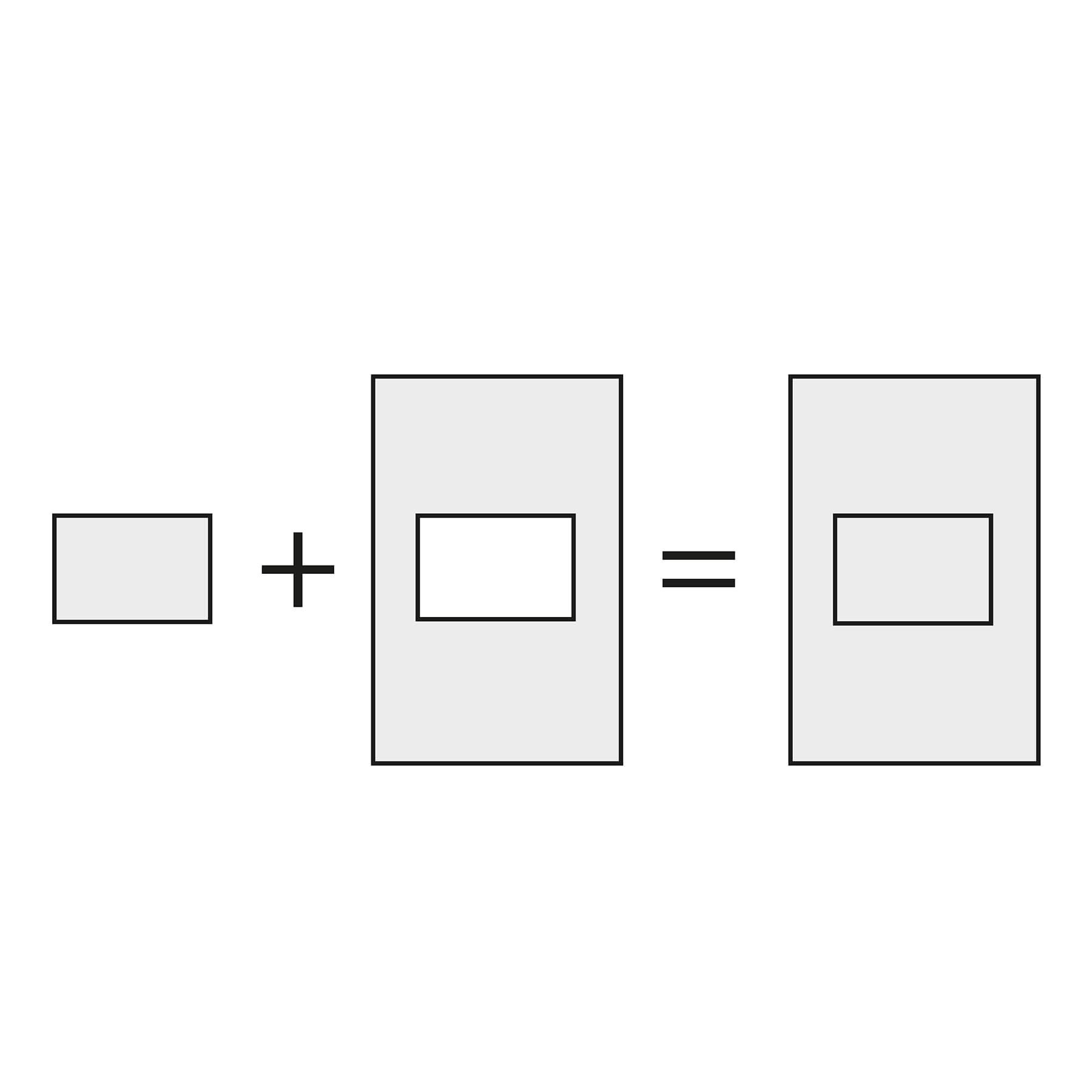 Placa 1 ventana, 1.5 módeloulos, línea Española, color blanco