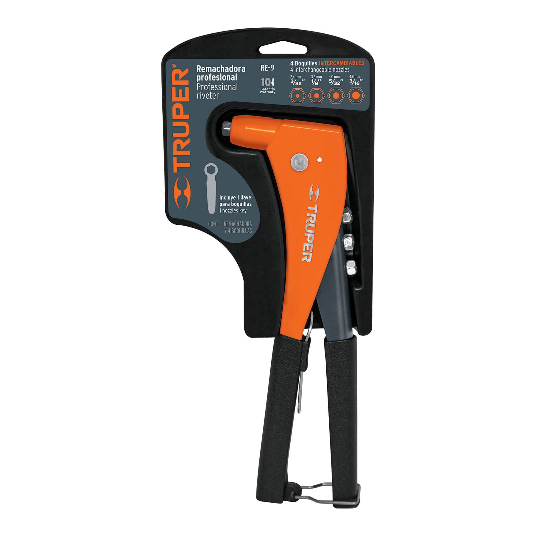 Remachadora profesional 10", Truper