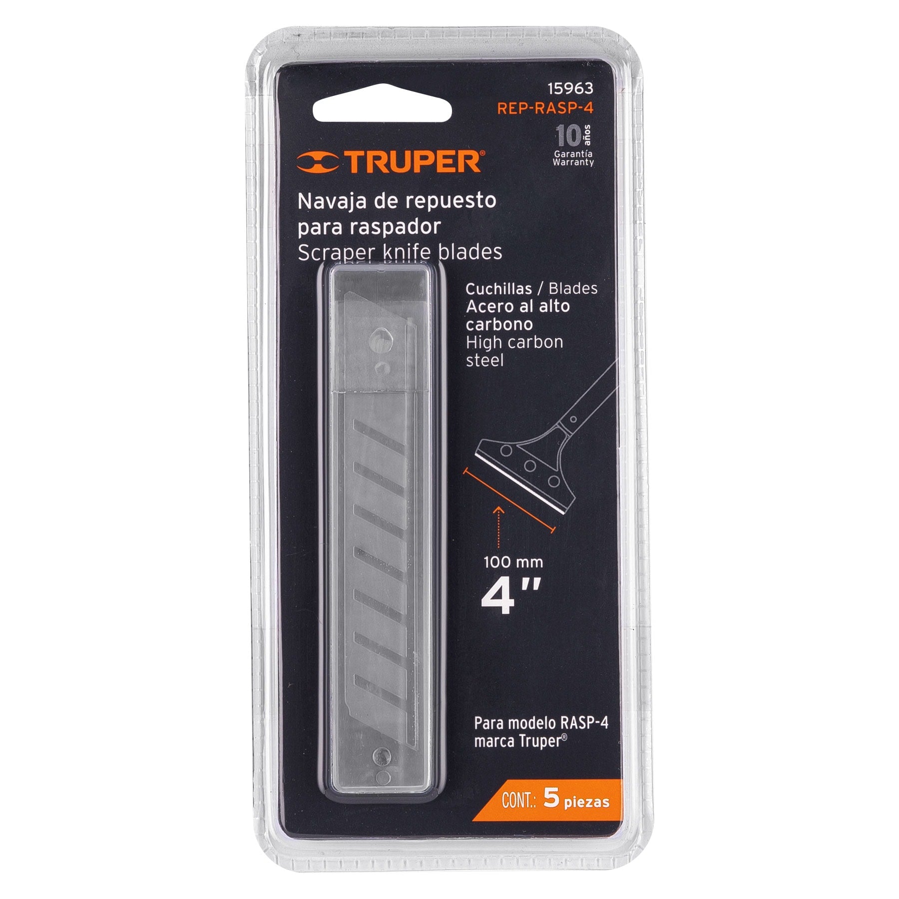 Dispensador con 5 cuchillas de repuesto para raspador RASP-4