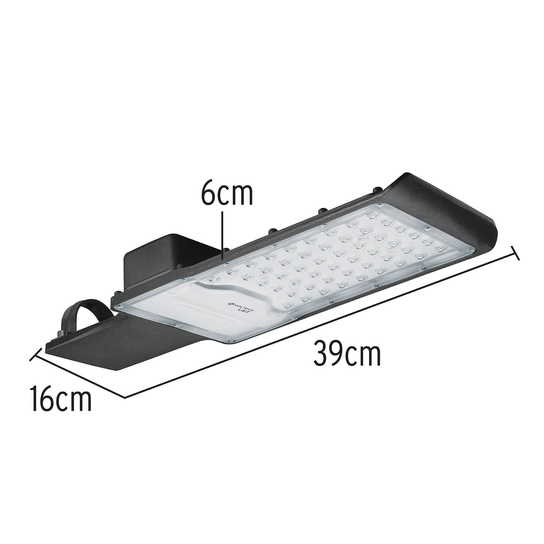 Luminario suburbano plano de LED 50 W alta intensidad