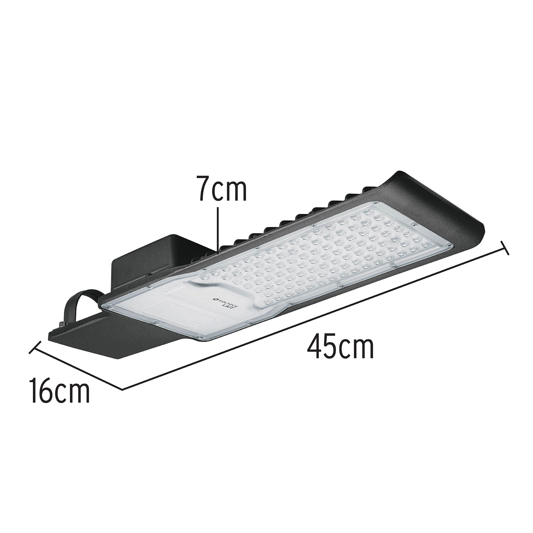 Luminario suburbano plano de LED 100 W alta intensidad