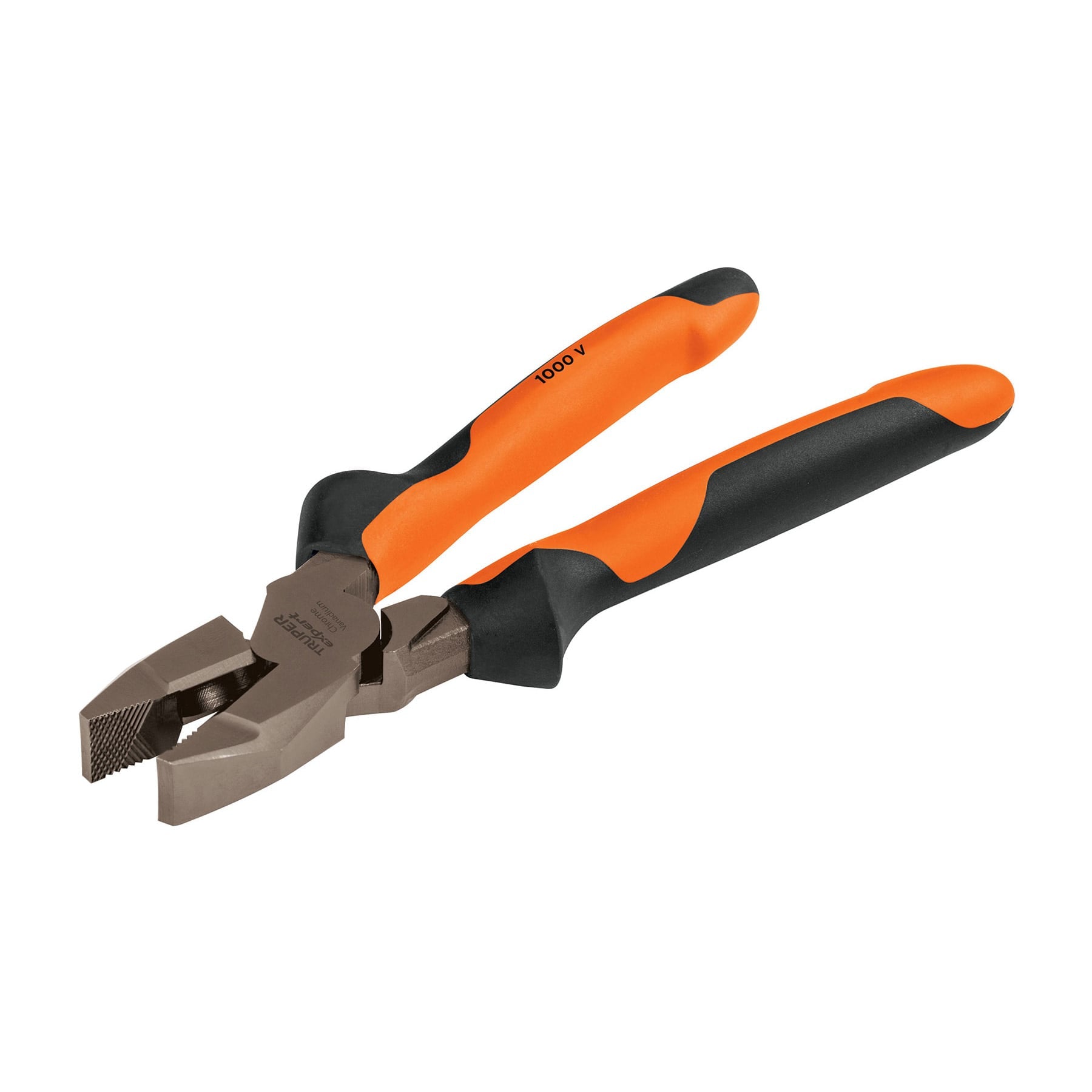 Pinza electricista 8" uso rudo, alta palanca, Comfort Grip