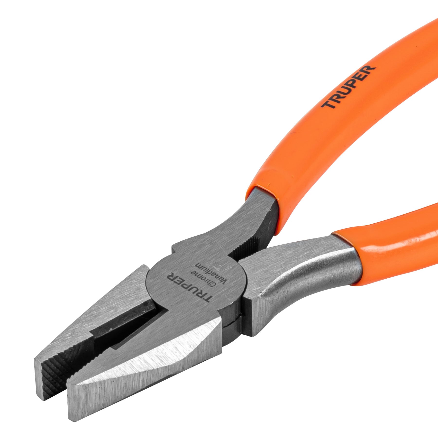 Pinza para electricista 8" mango de PVC, Truper